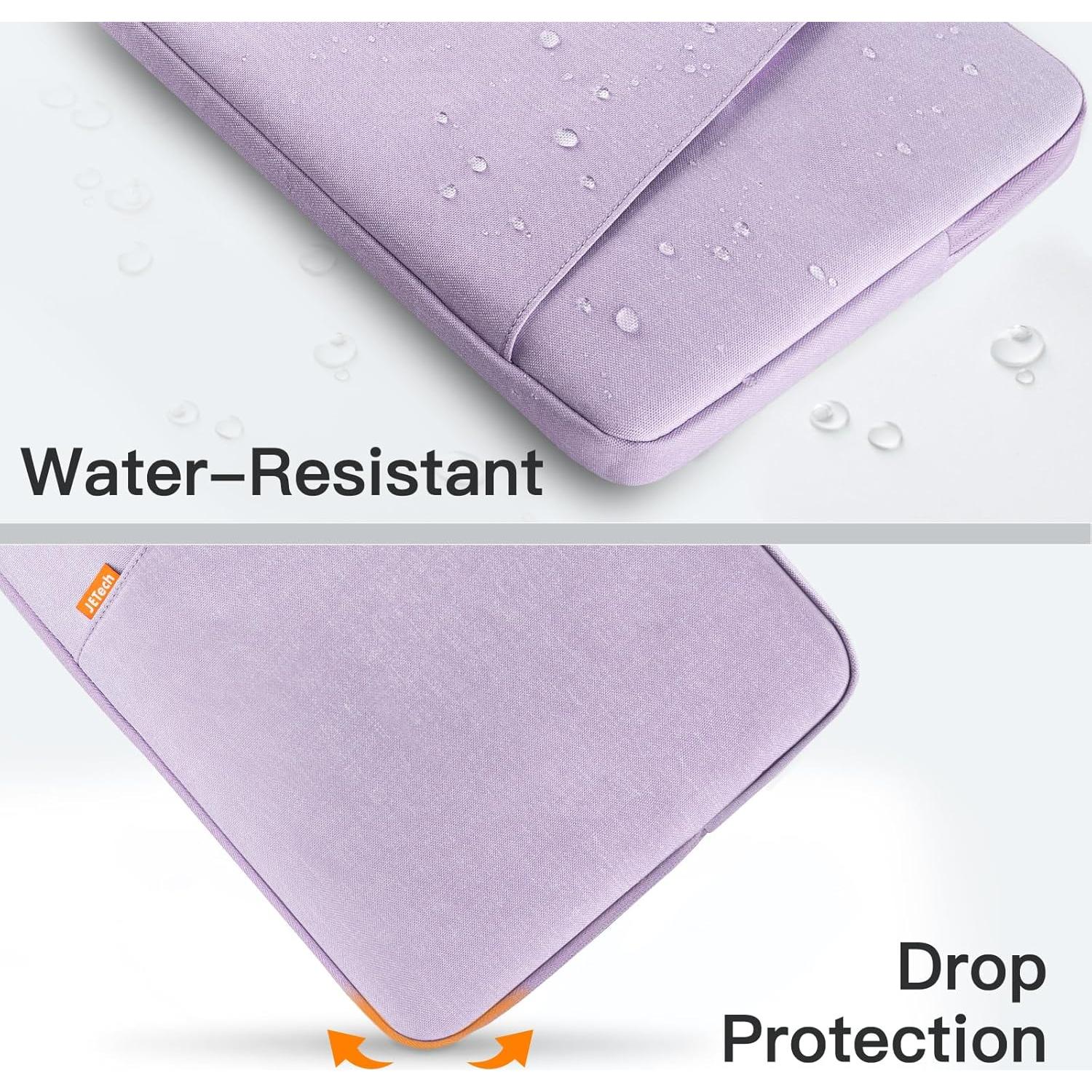 Funda para Laptop JETech 15" Impermeable Púrpura Claro