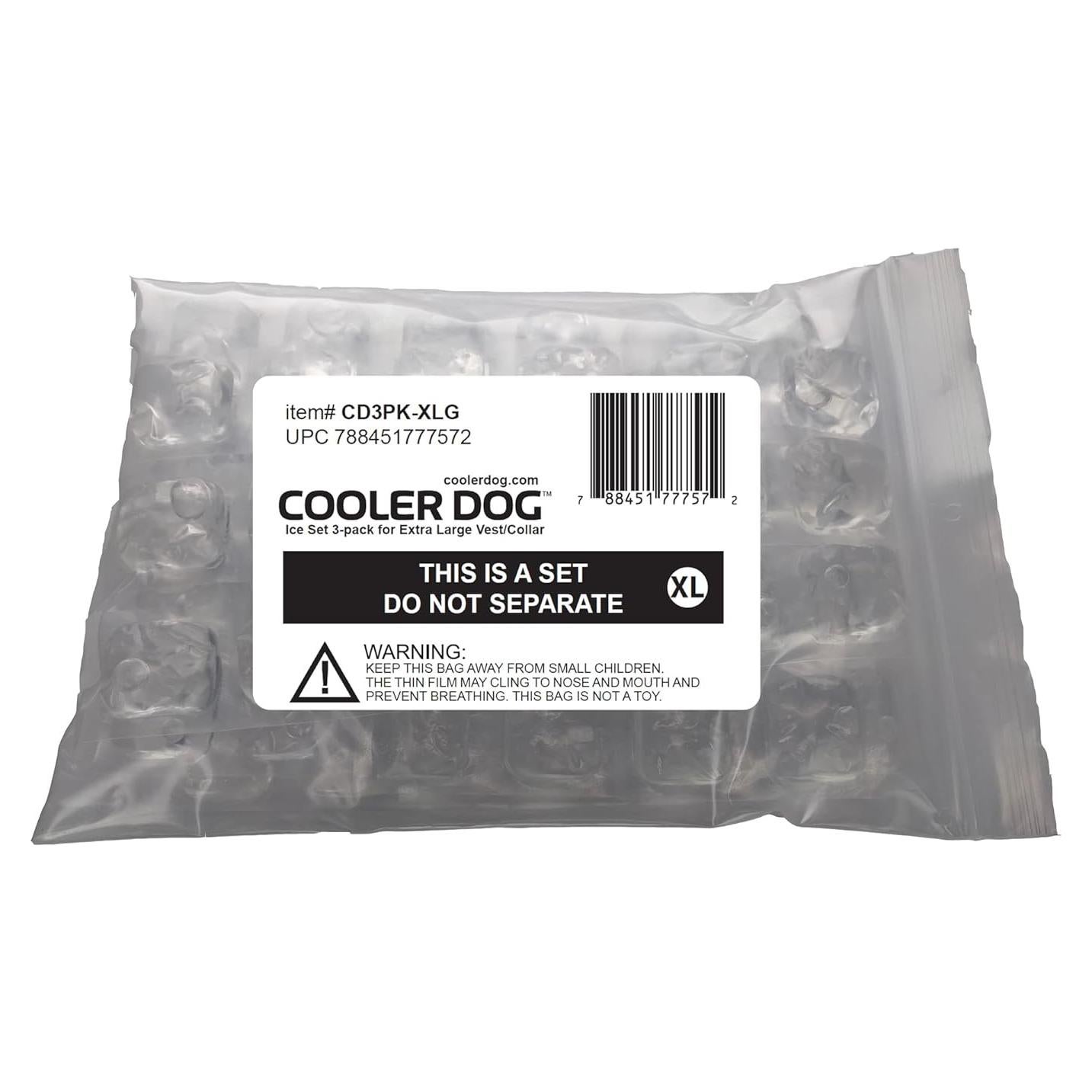 Juego de Hielo FlexiFreeze XL para Chaleco y Collar Perros