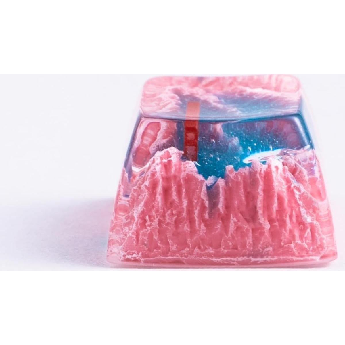 Tecla Artesanal Sakura Torii 1U Resina para Teclados Mecánicos