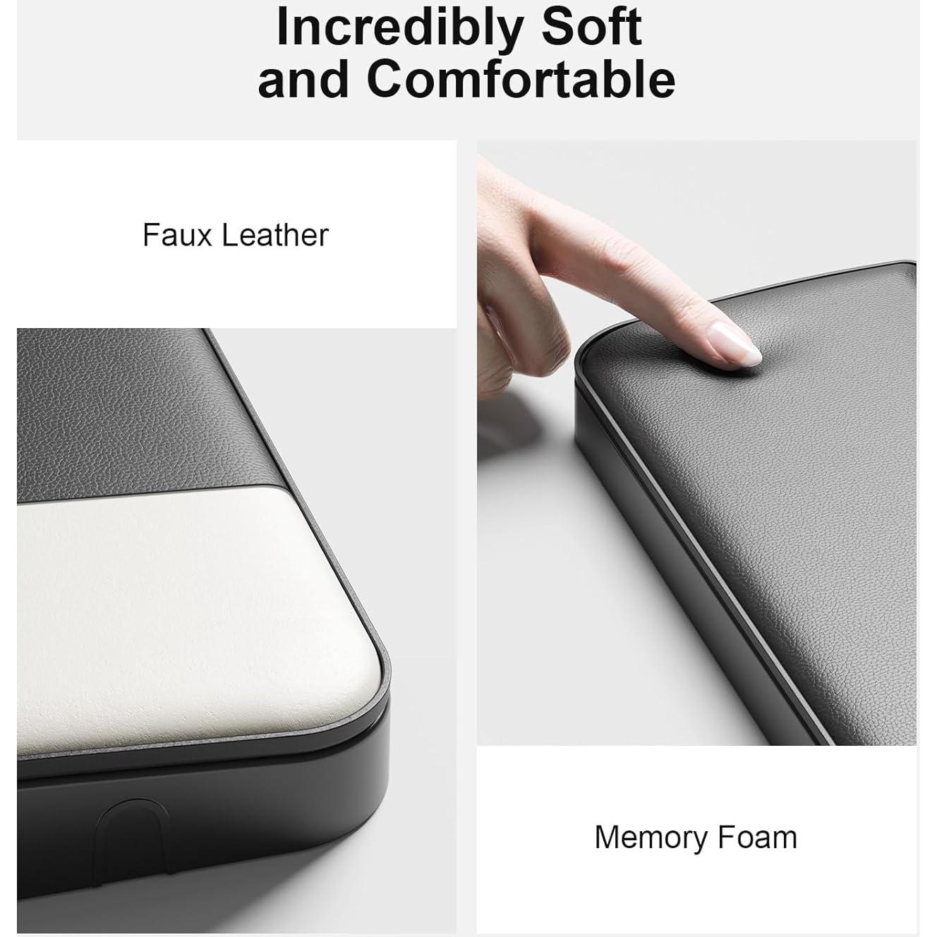 Reposamuñecas Ergonómico Aijeff AI-WKR-Negro con Kit de Limpieza