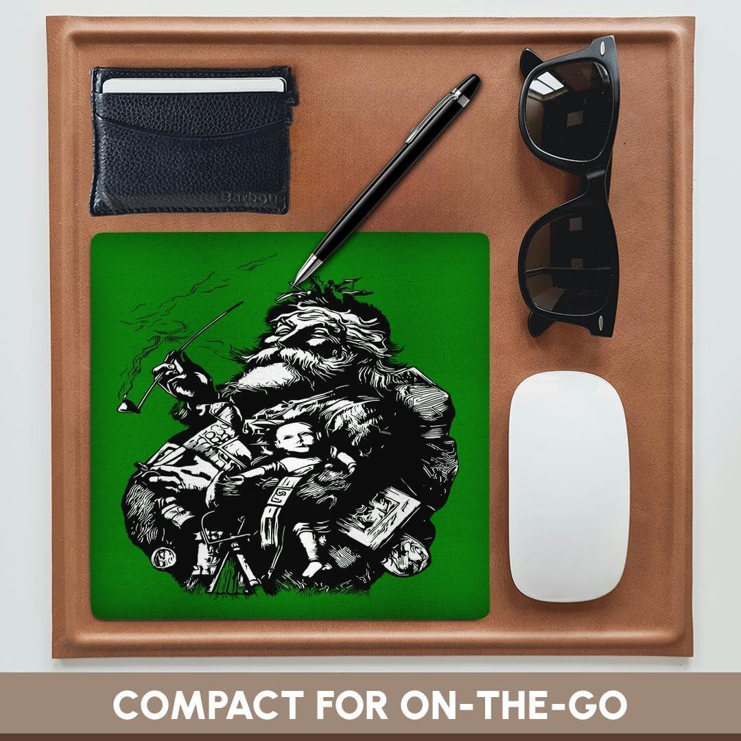 Alfombrilla para Ratón 3dRose Vintage Santa Claus 20x20 cm