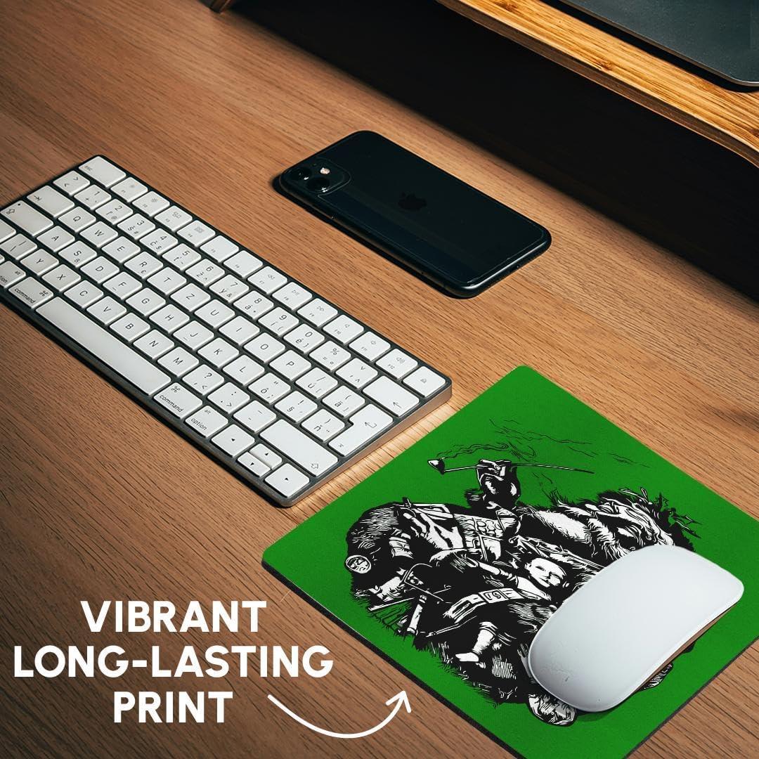 Alfombrilla para Ratón 3dRose Vintage Santa Claus 20x20 cm