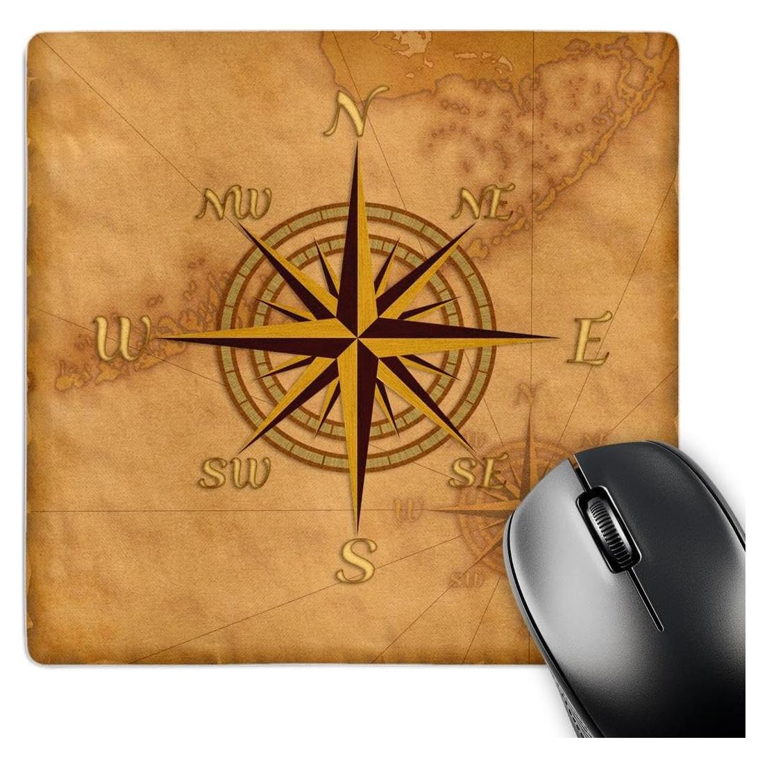 Alfombrilla para Ratón 3dRose Rosa Vintage 20.32x20.32 cm