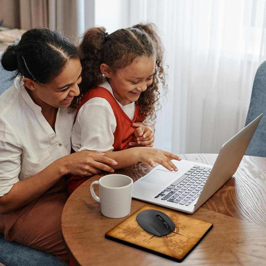 Alfombrilla para Ratón 3dRose Rosa Vintage 20.32x20.32 cm