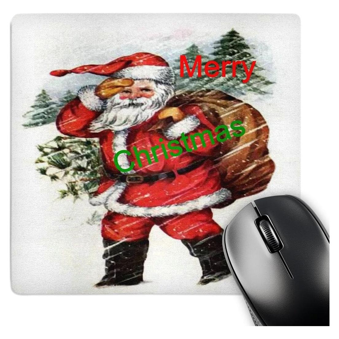 Alfombrilla para Ratón 3dRose Santa Vintage 20.32 cm