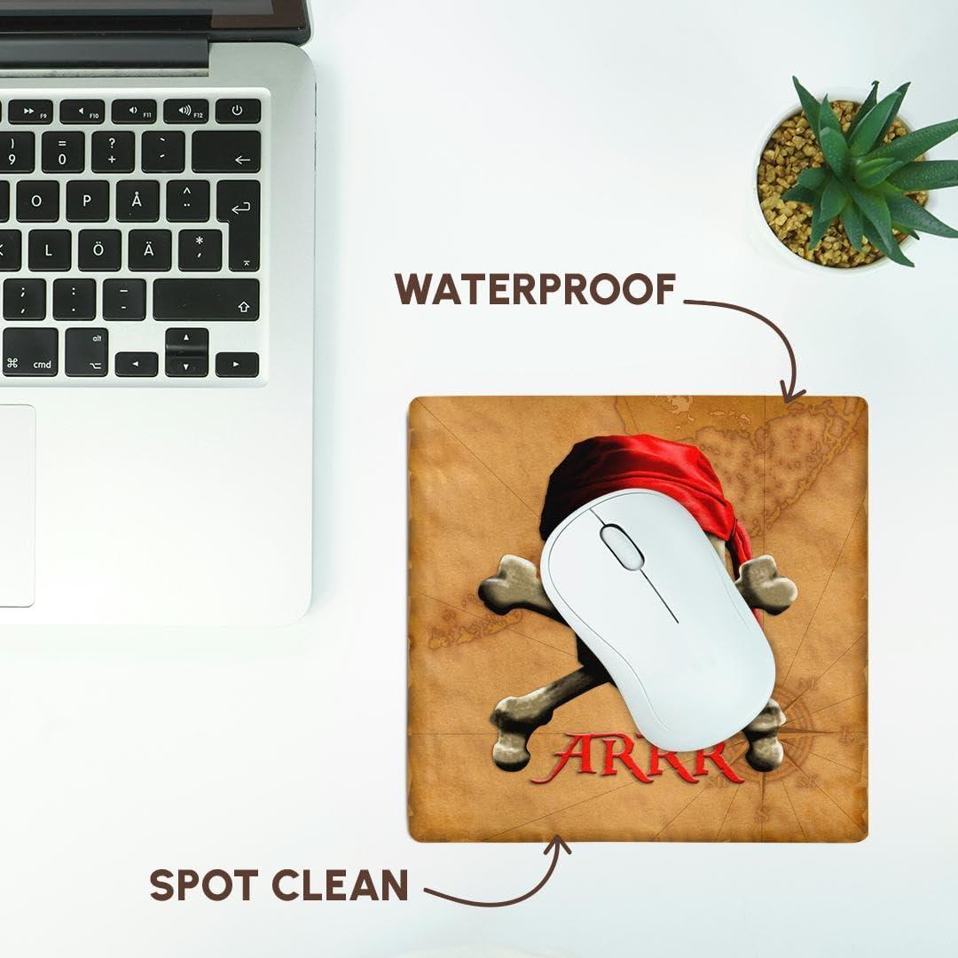 Alfombrilla para Ratón 3dRose Jolly Roger Calavera 20.32 cm