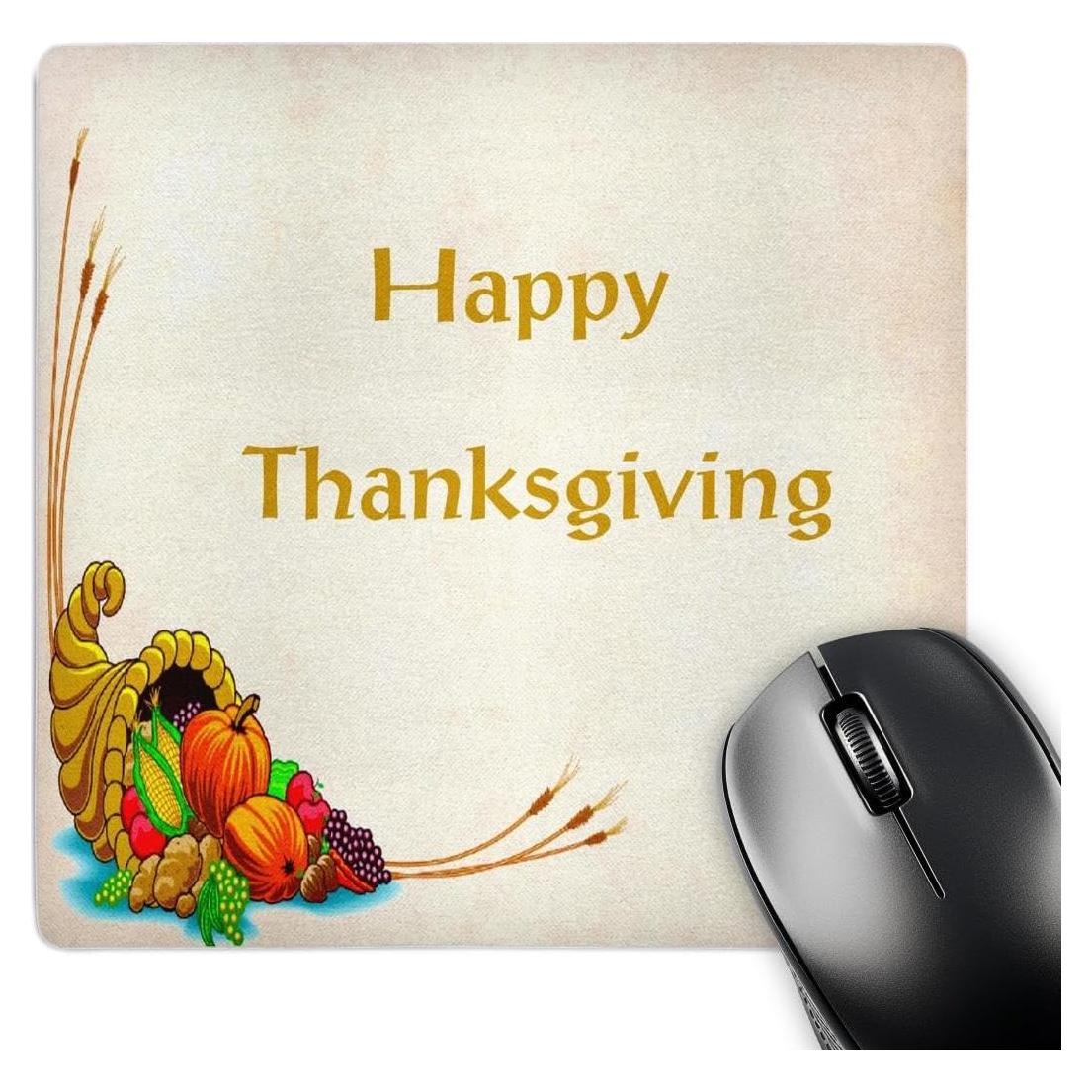 Alfombrilla para Ratón 3dRose Cuerno de Abundancia 20x20 cm