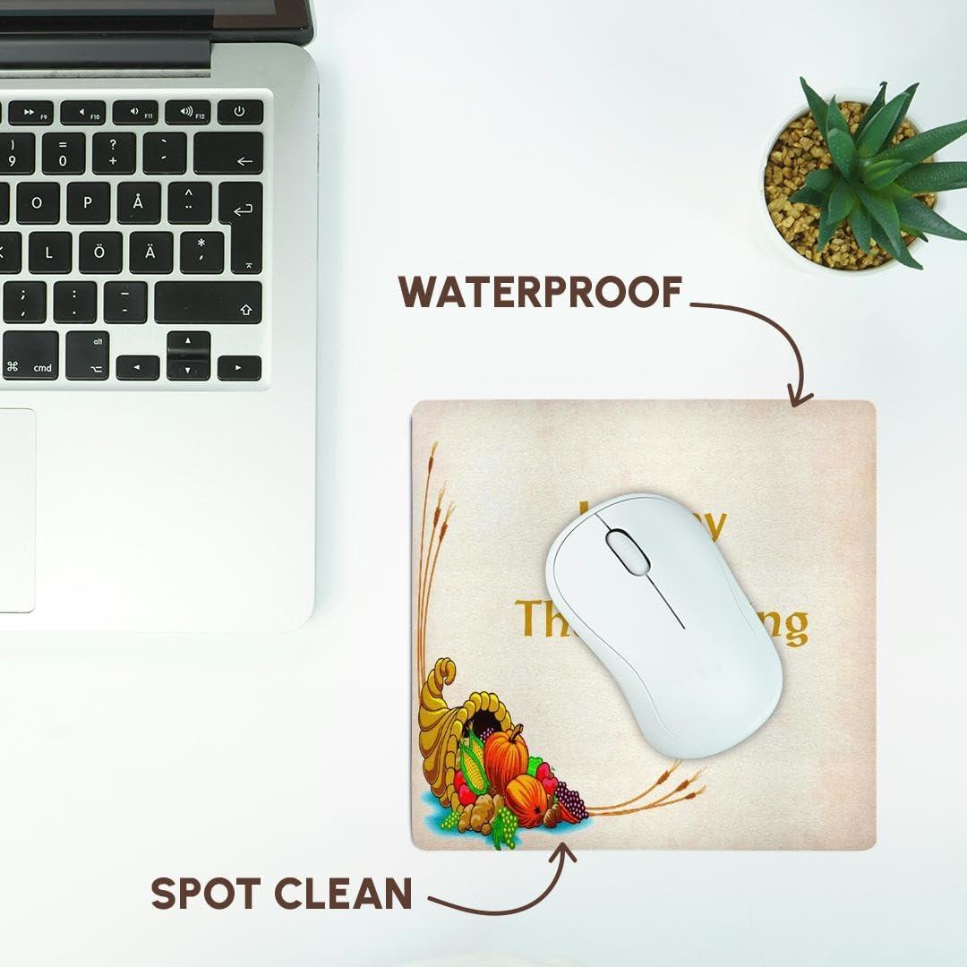 Alfombrilla para Ratón 3dRose Cuerno de Abundancia 20x20 cm