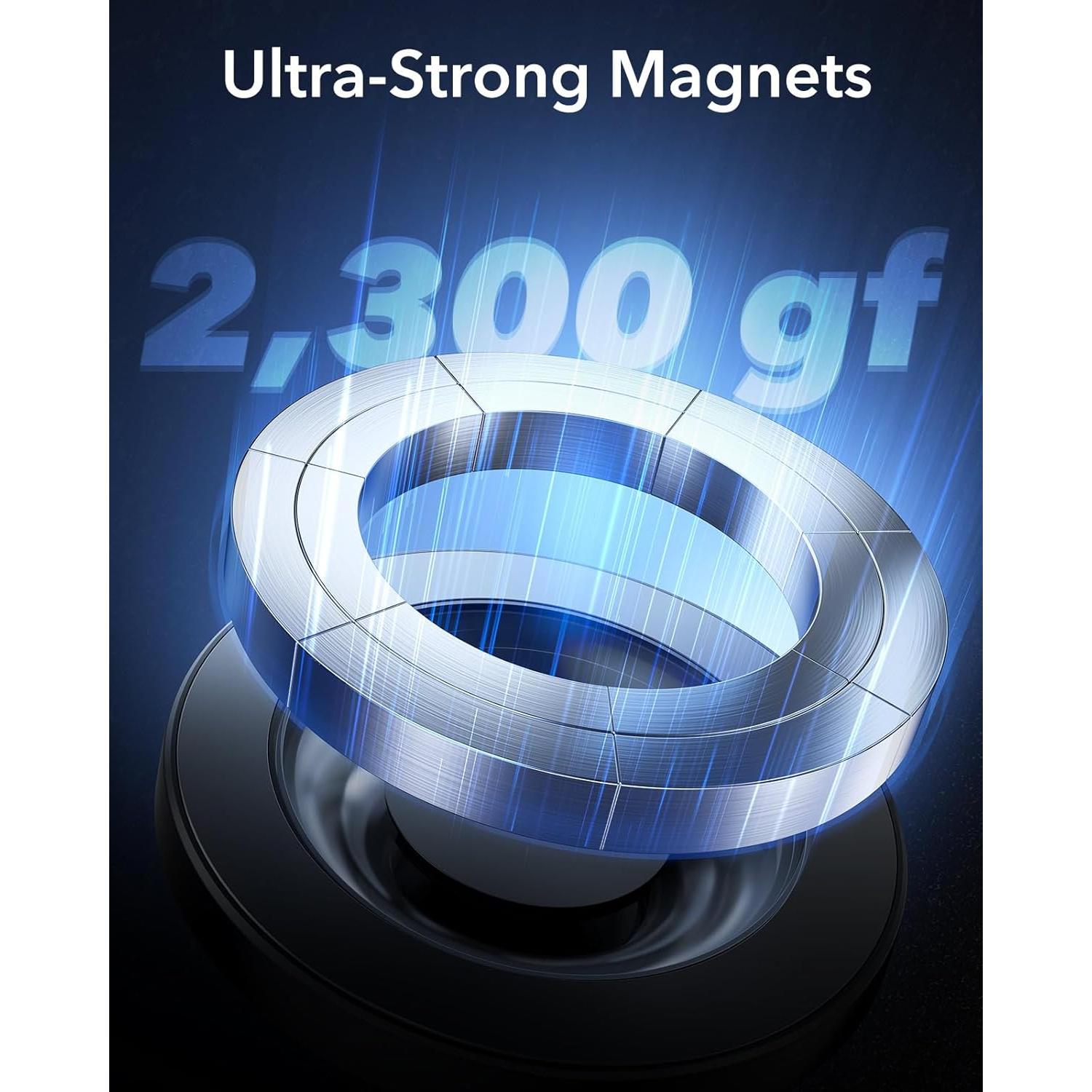 Soporte para coche ESR MagSafe negro para smartphones