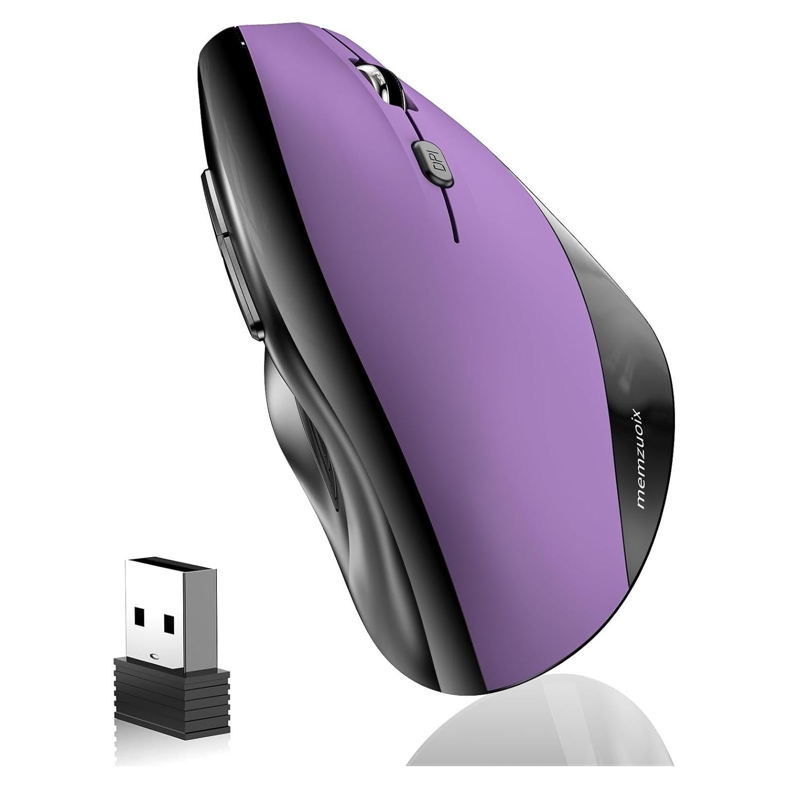 Ratón Inalámbrico Vertical Ergonómico Memzuoix WM-791 - 3 Niveles DPI