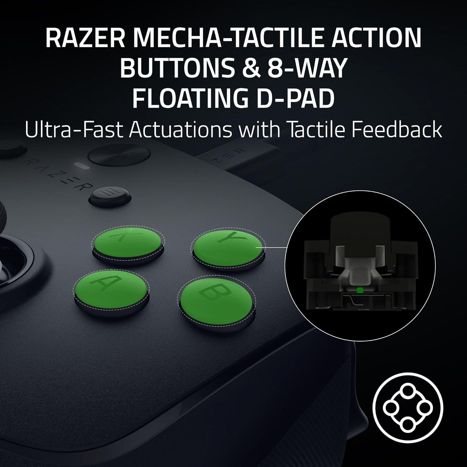 Controlador Razer Wolverine V3 8K para PC - Cableado, Ergonómico