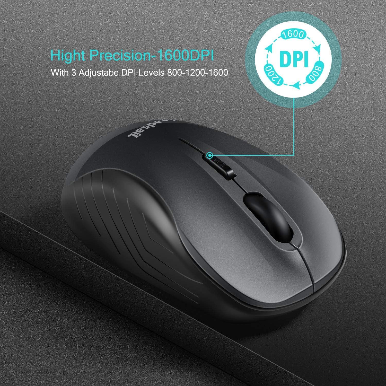 Ratón Inalámbrico LeadsaiL LX-009 Compacto Silencioso 2.4GHz