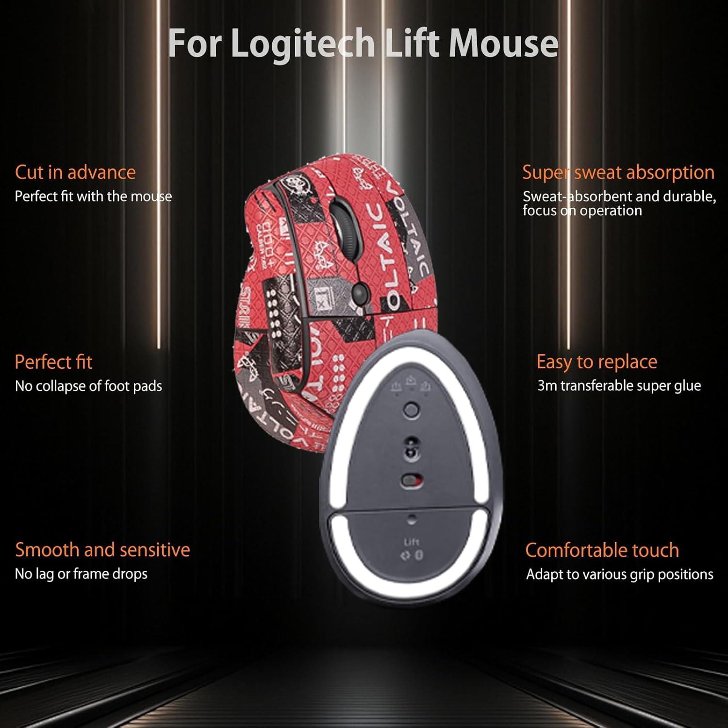 Cinta de agarre para mouse Logitech Lift - Kit autoadhesivo