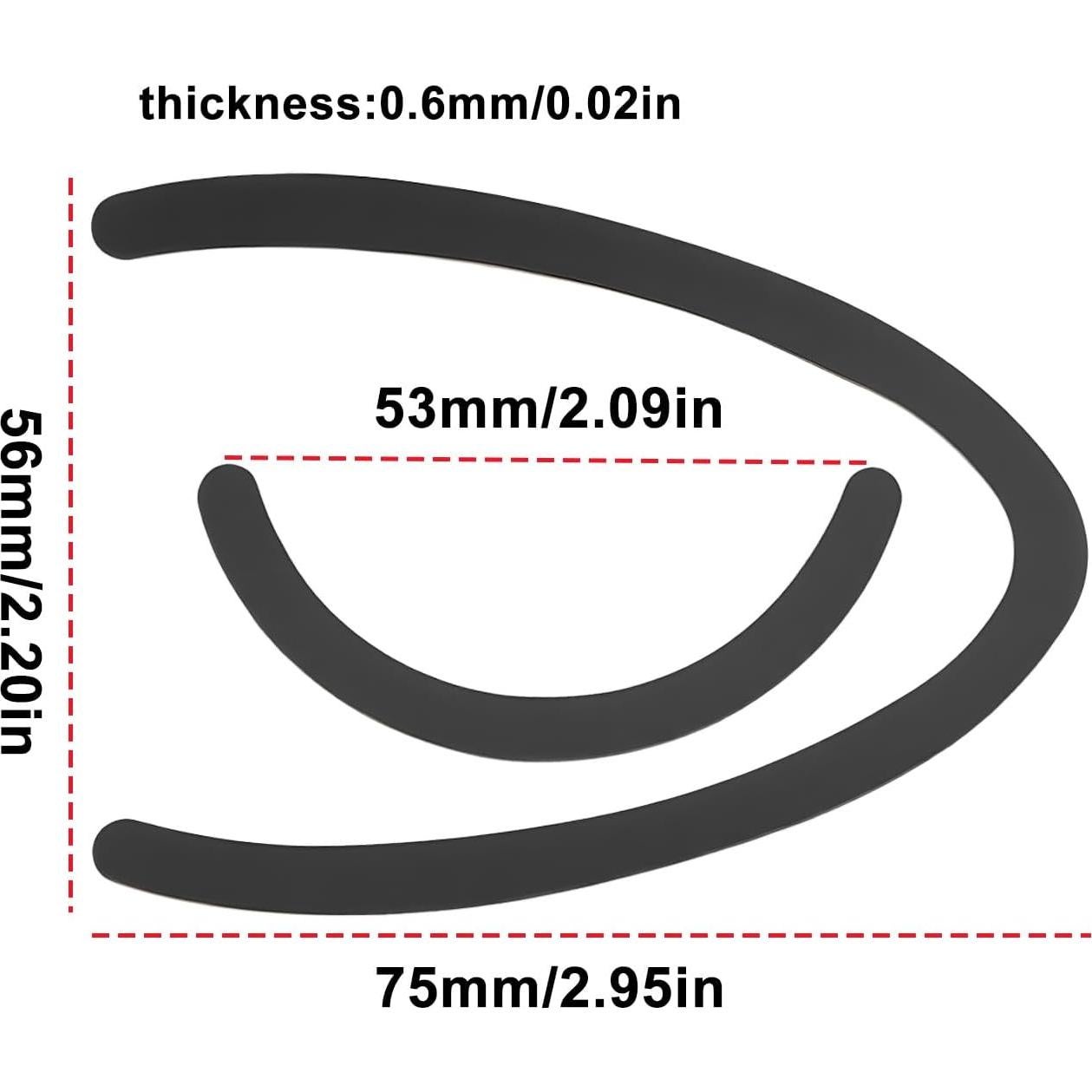 Juego de Patas de Ratón Reemplazo Crear Idea para Logitech MX Vertical