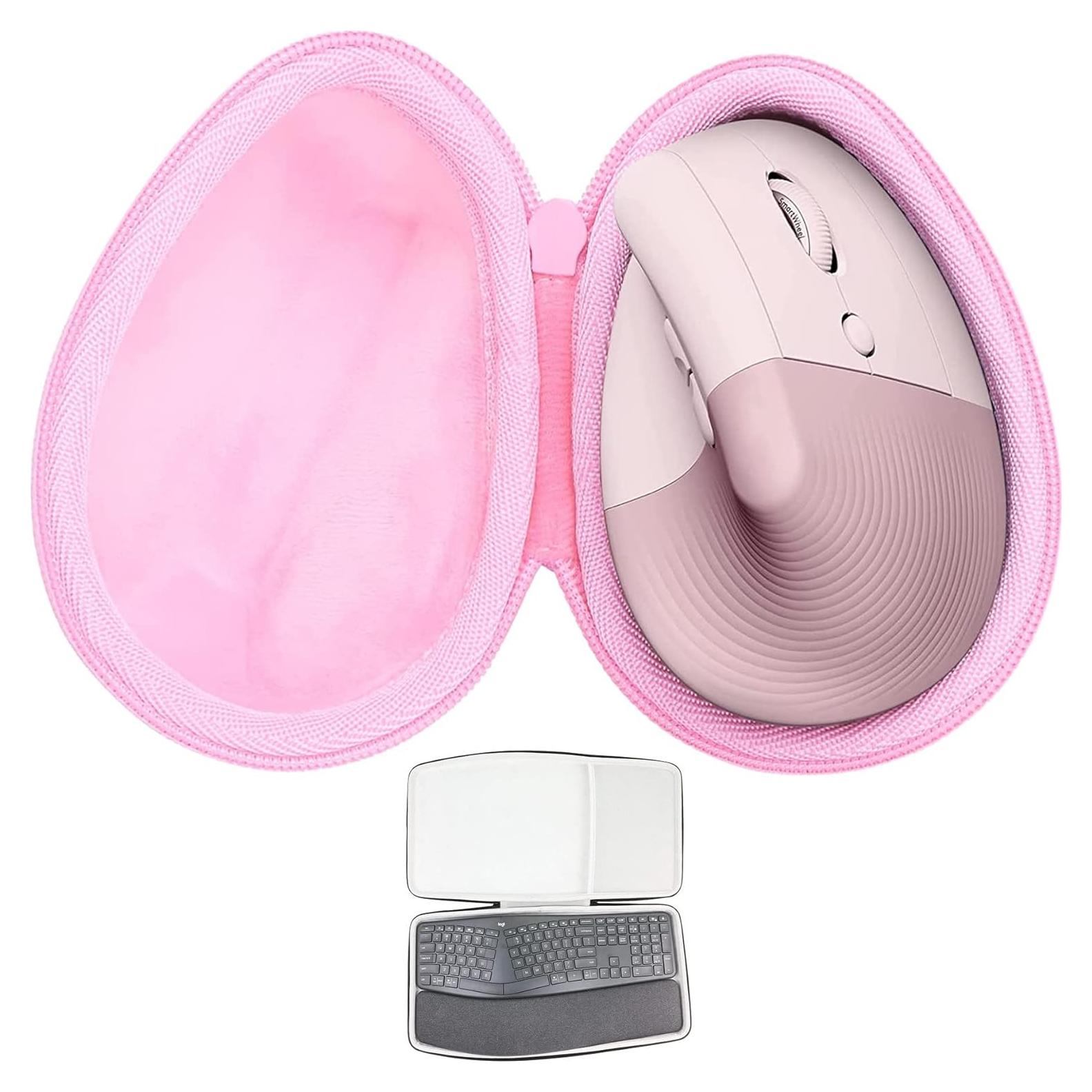 Funda Dura co2CREA para Ratón Vertical Logitech Lift y Teclado MX Keys