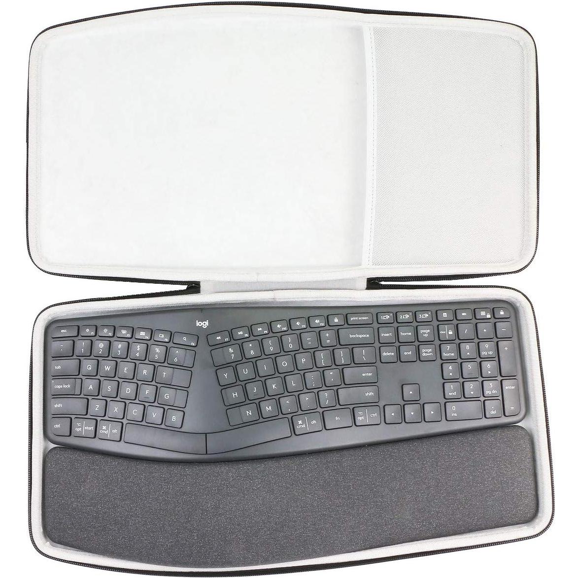 Funda Dura co2CREA para Ratón Vertical Logitech Lift y Teclado MX Keys