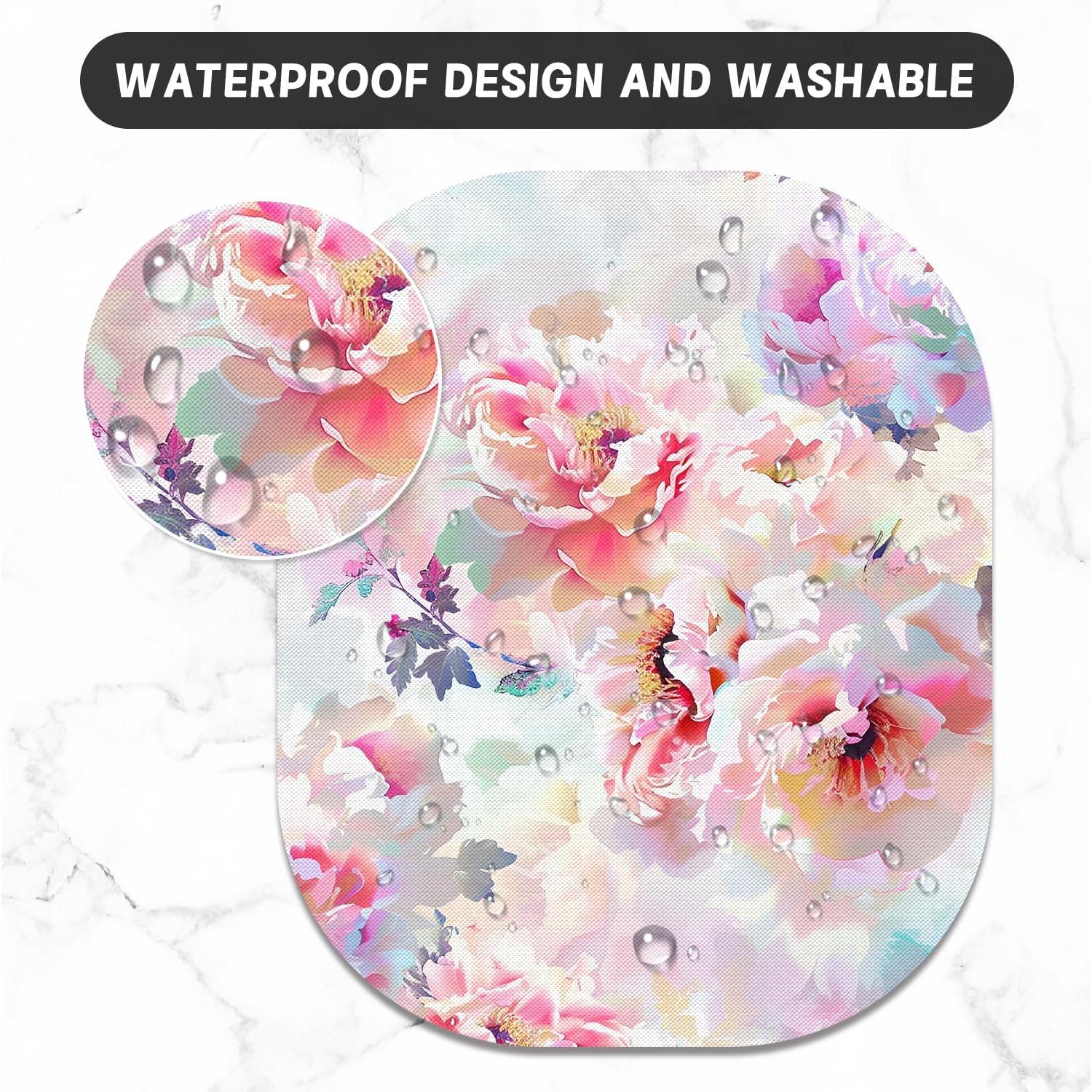 Alfombrilla de Ratón Pequeña Atufsuat Floral 15 x 18.5 cm