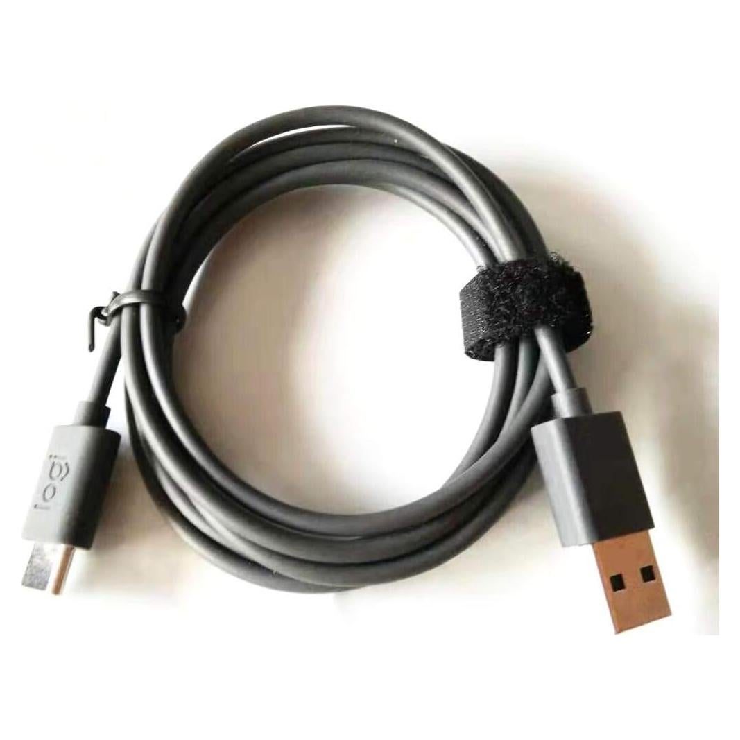 Cable de carga USB-C 120 cm LZYDD para Logitech MX Keys