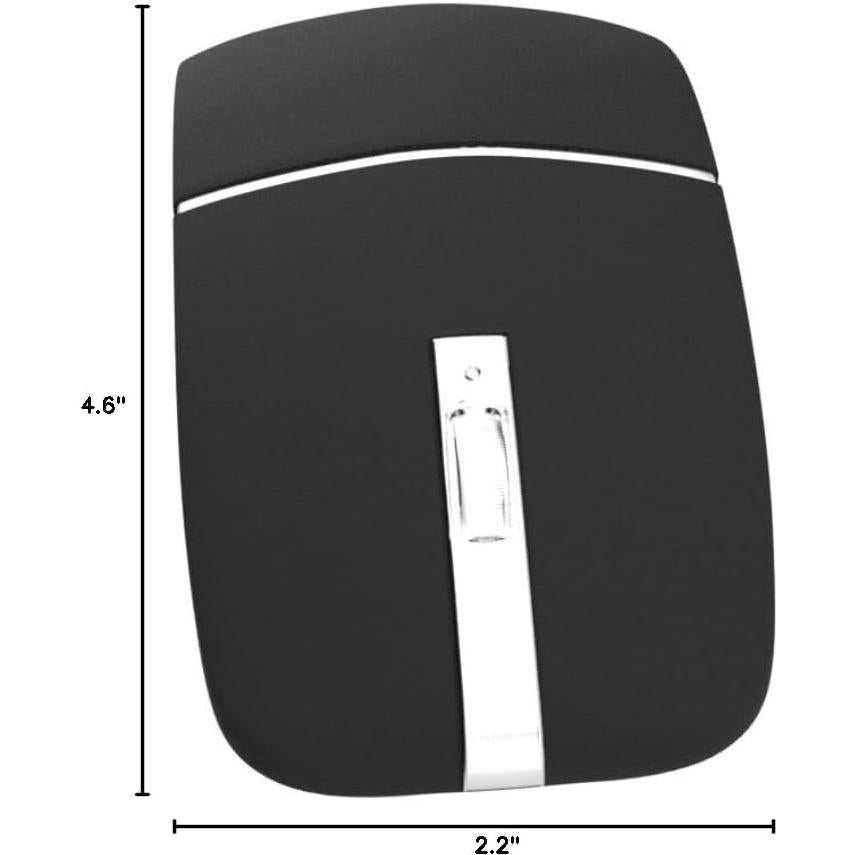Ratón Inalámbrico Bluetooth HXYG F6 Plegable 180° Silencioso