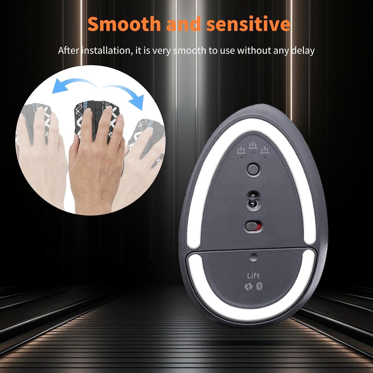 Cinta de agarre y patines para mouse Logitech MX Vertical