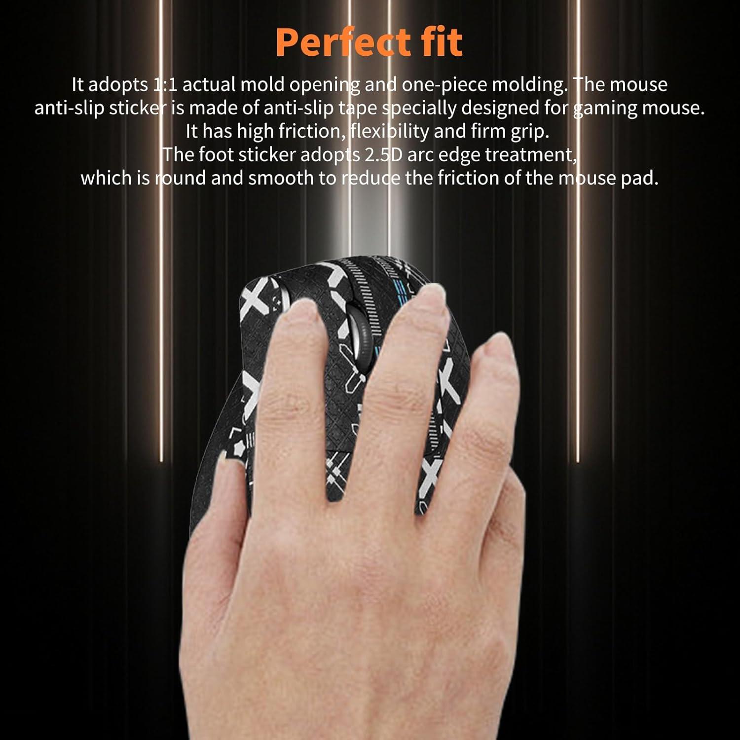 Cinta de agarre y patines para mouse Logitech MX Vertical