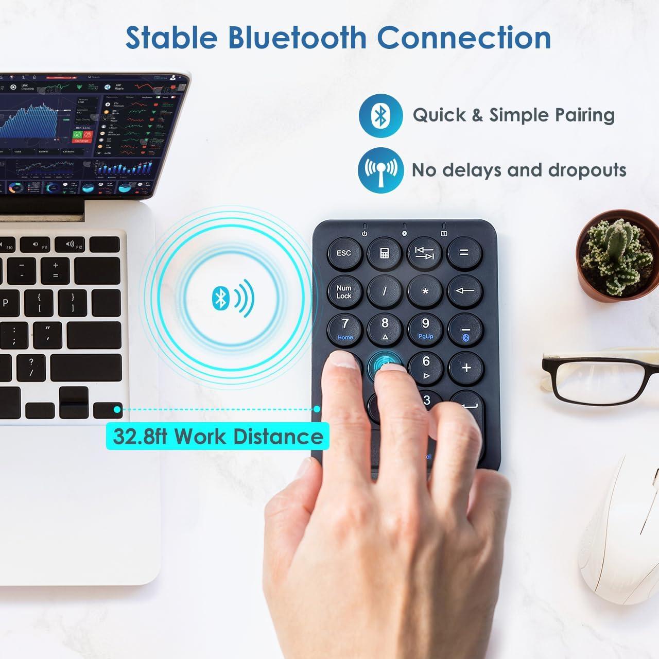 Conjunto Ratón Ergonómico Silencioso SANWA ERG9N + Teclado Bluetooth