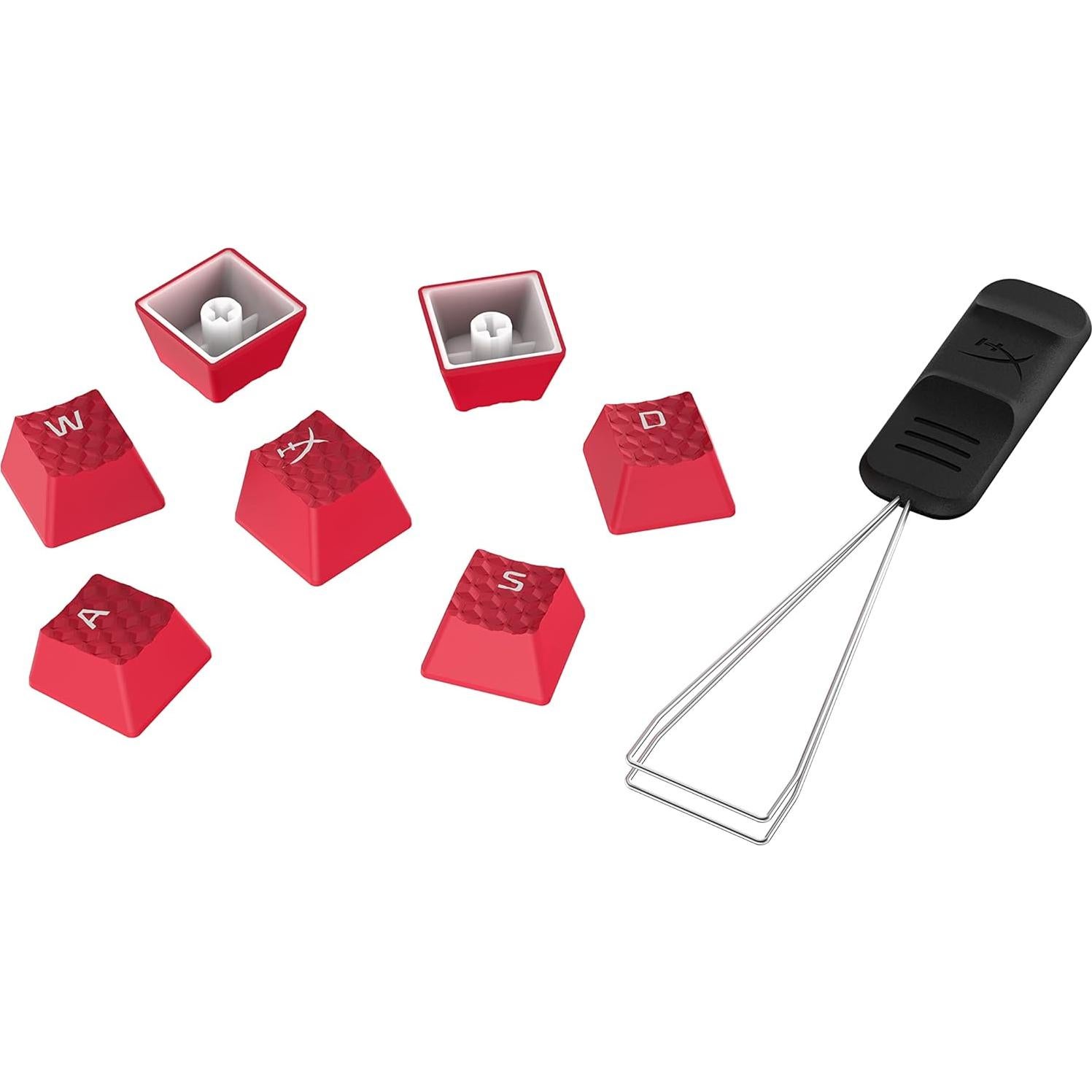 Tapas de Teclado de Goma HyperX - Kit de 19 Teclas Rojo