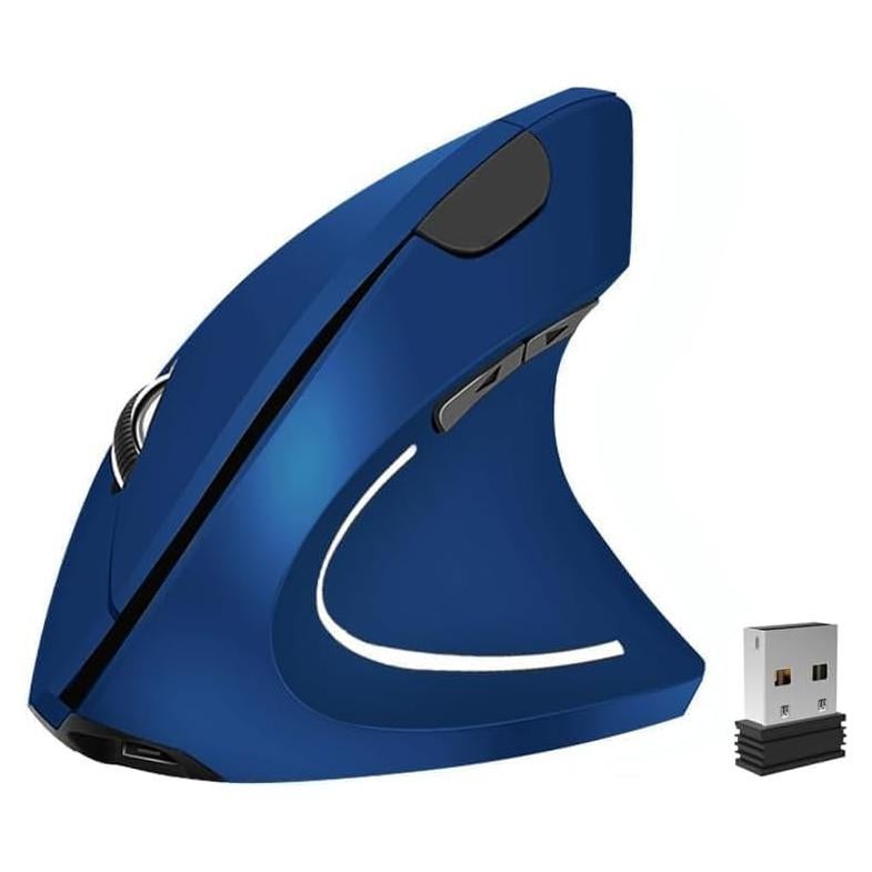 Ratón Ergonómico Inalámbrico BeWishes Vertical 800/1200/1600 DPI