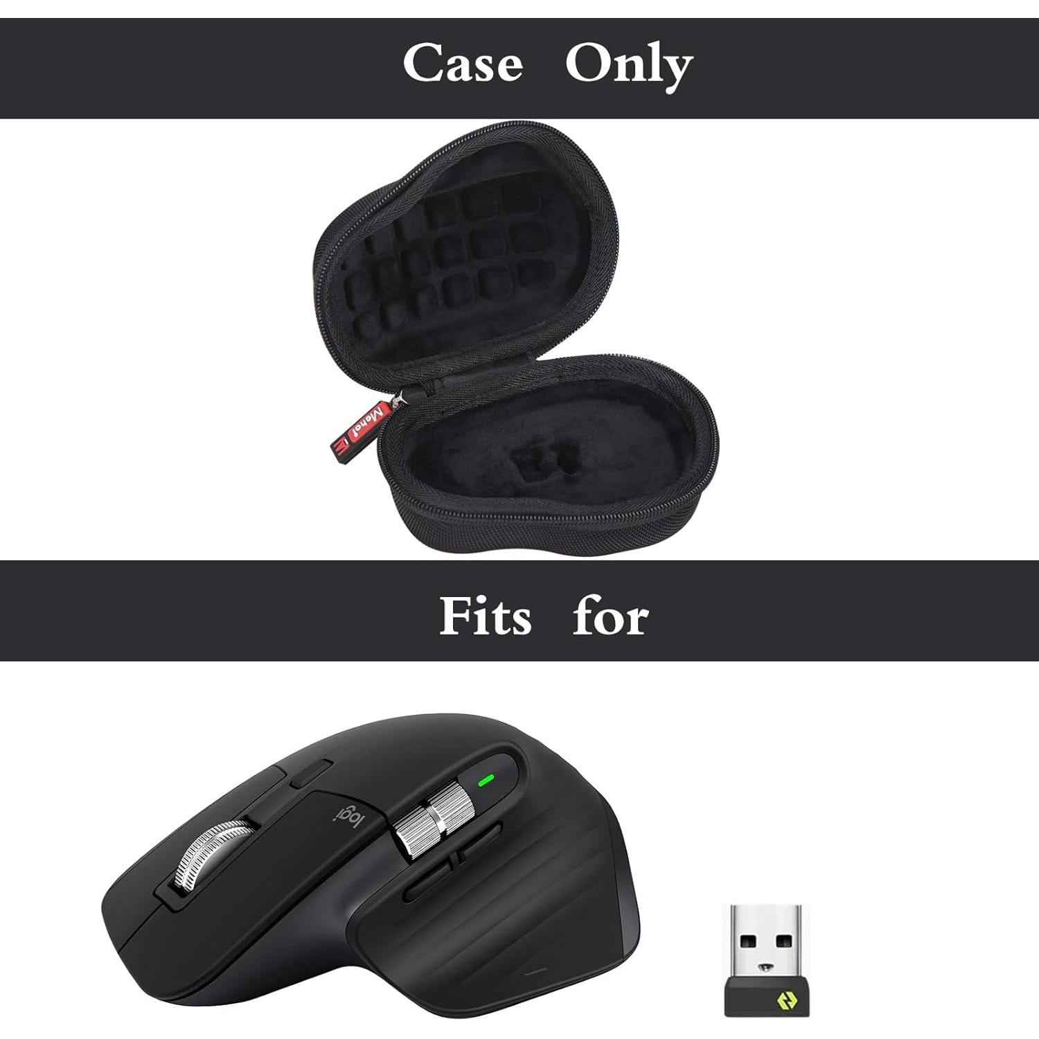 Funda Dura Mchoi para Logitech MX Master 3/2S - Negra