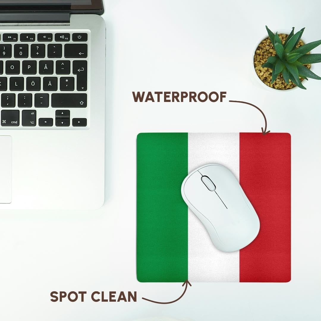 Alfombrilla de Ratón 3dRose Cuadrada Italia 20.32 cm
