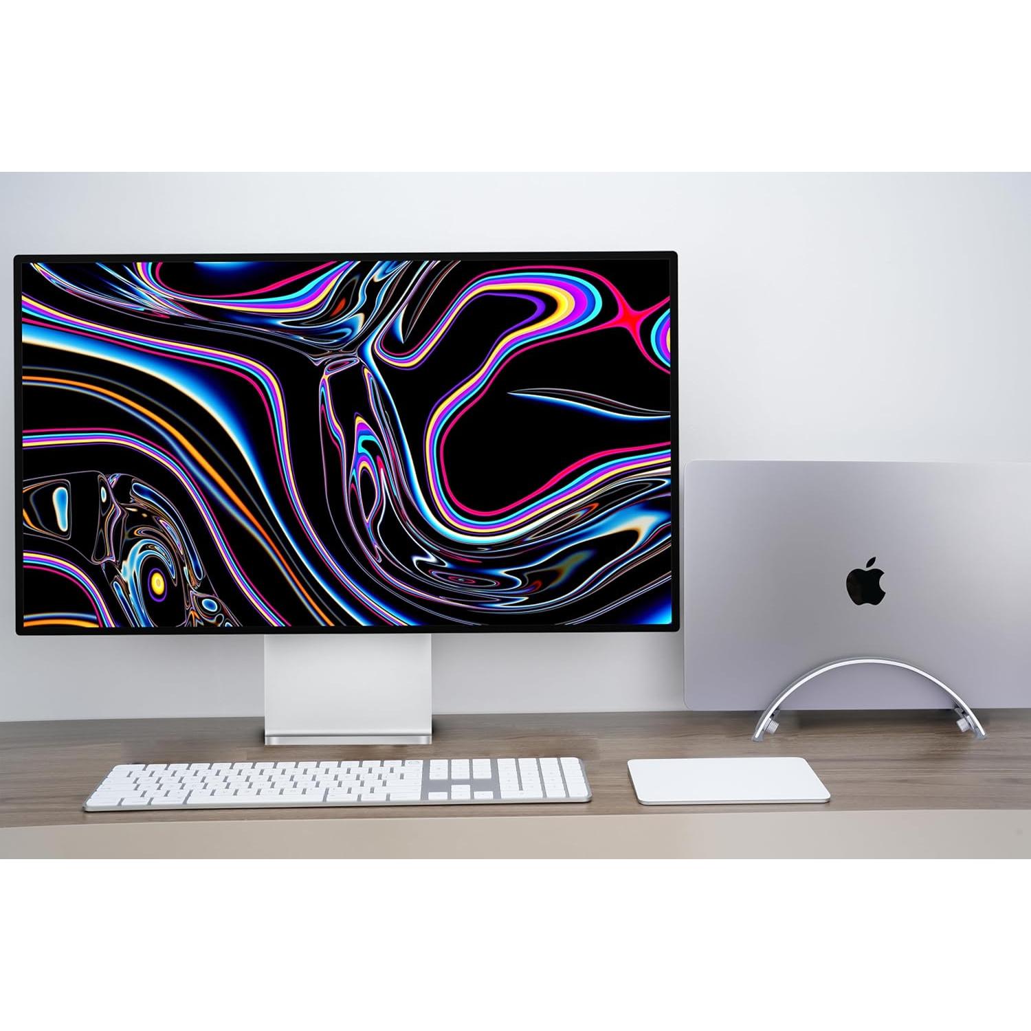 Soporte Vertical Laptop Psitek ARC - Aluminio 6061, Ajustable