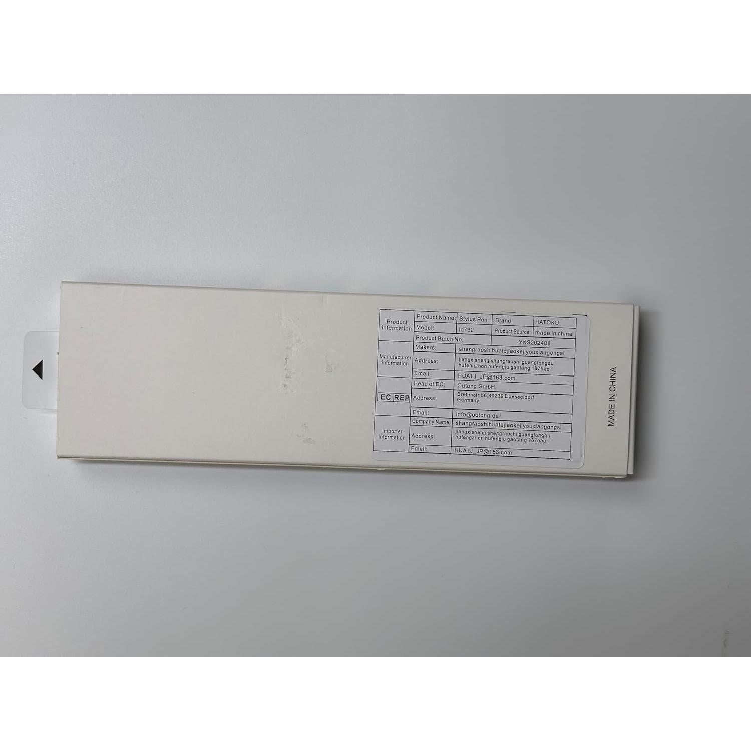 Lápiz para iPad HATOKU 1ra Gen. Carga Rápida Amarillo