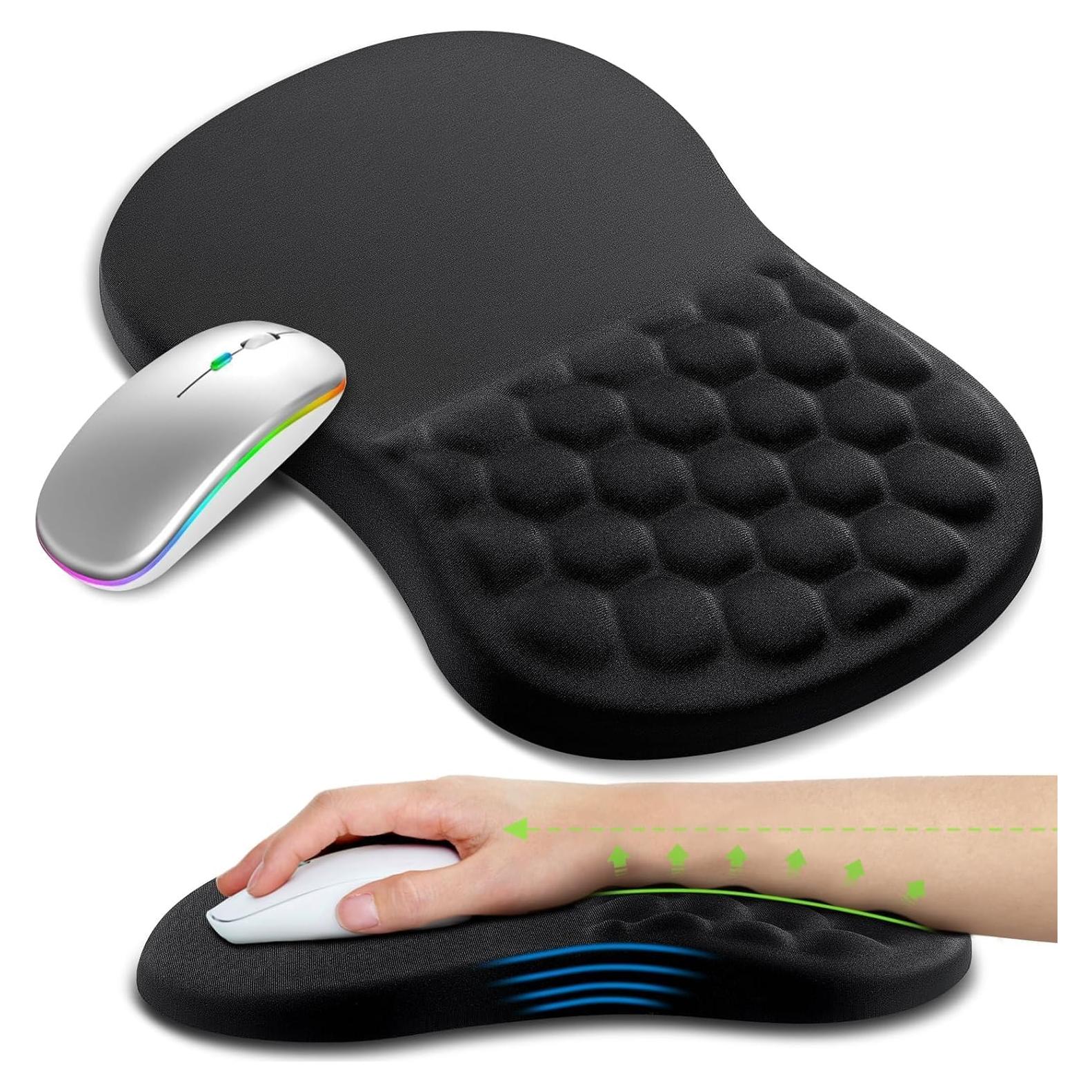 Almohadilla Ergonómica para Ratón Giambwa con Gel 30x20 cm