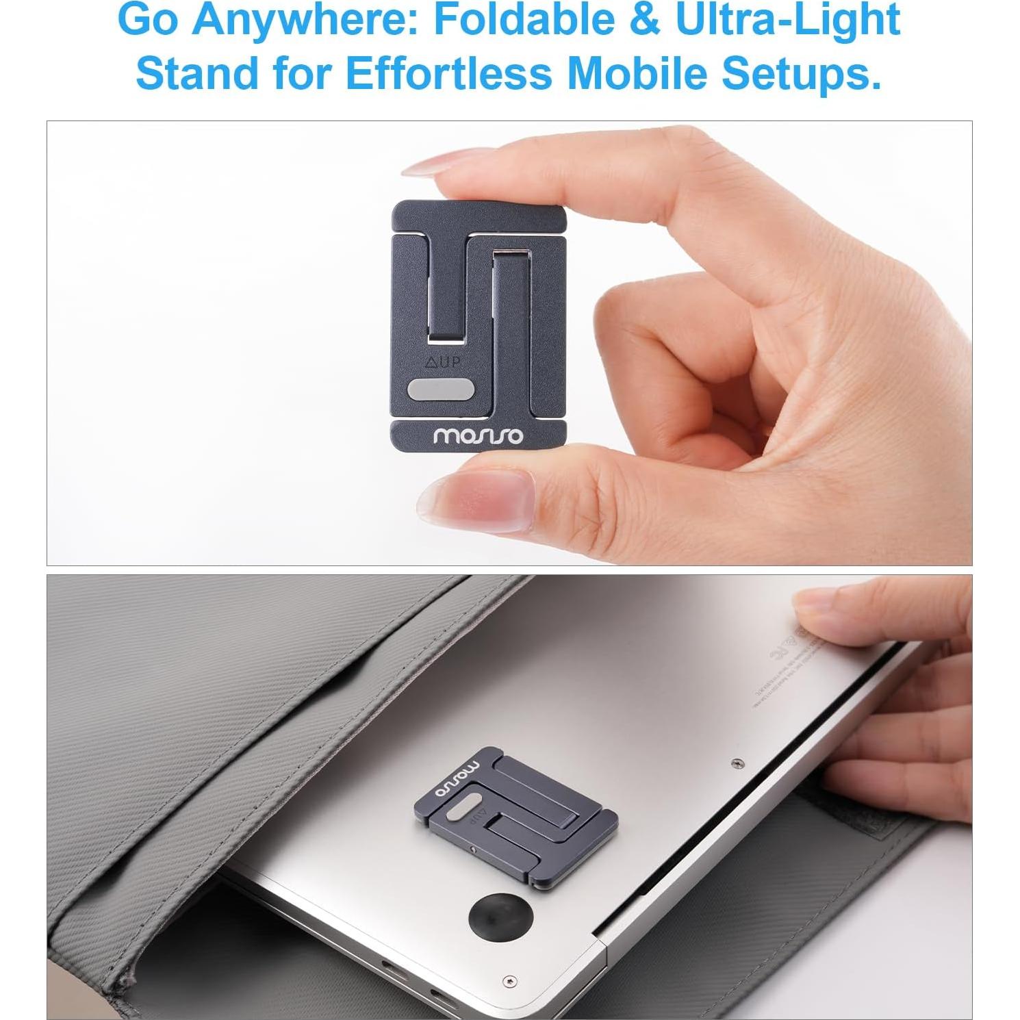 Soporte de Laptop Ergonómico MOSISO Ajustable Gris Pizarra