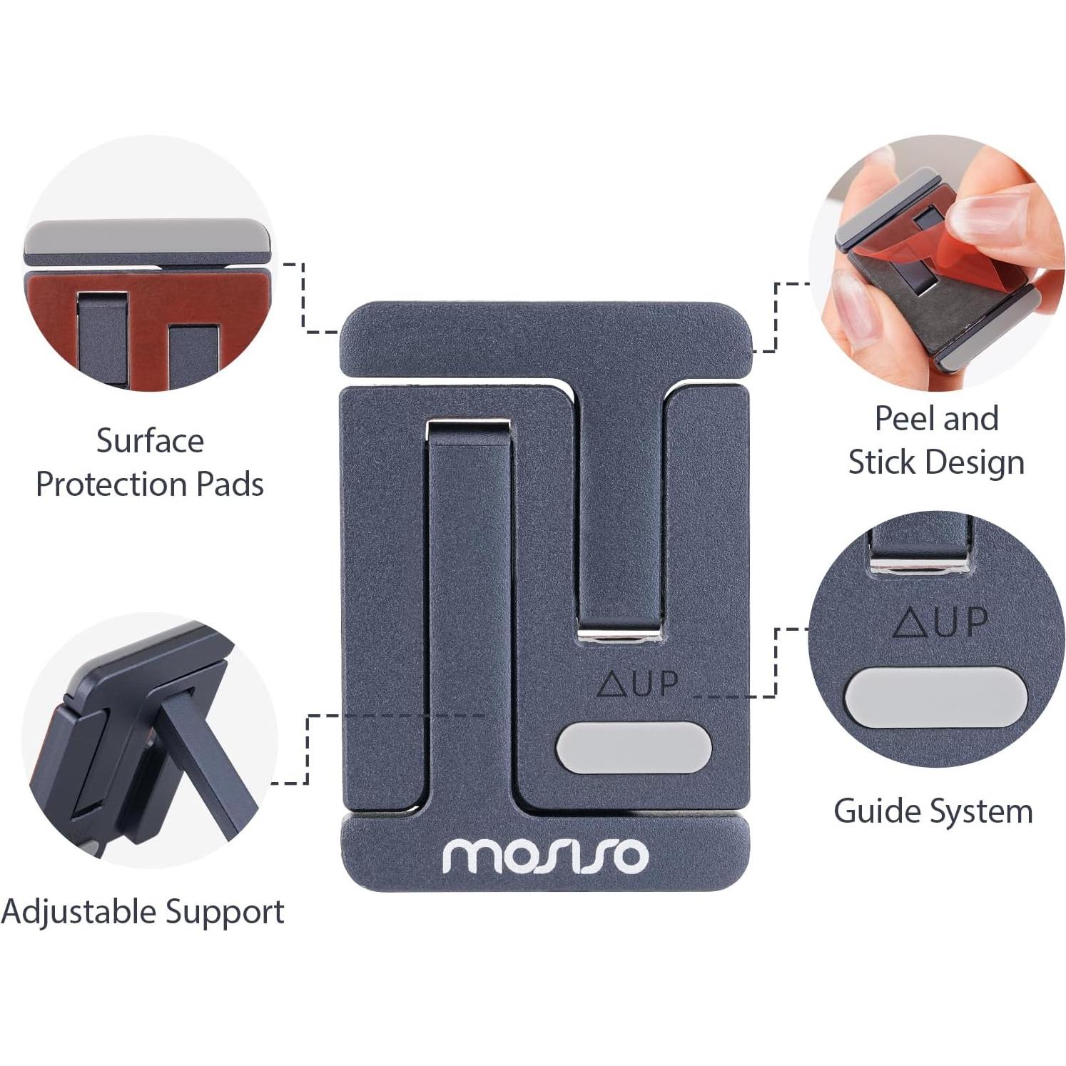 Soporte de Laptop Ergonómico MOSISO Ajustable Gris Pizarra