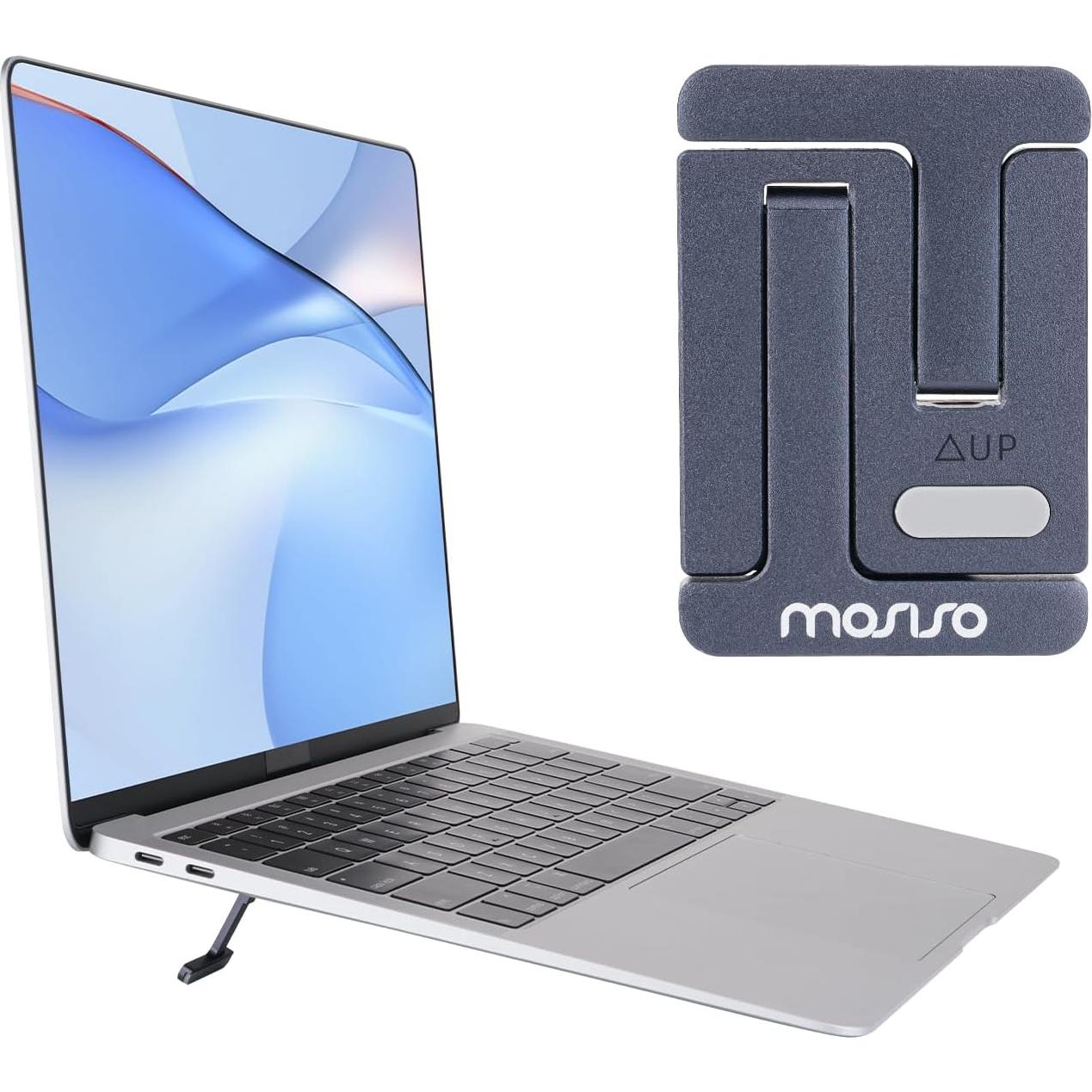 Soporte de Laptop Ergonómico MOSISO Ajustable Gris Pizarra
