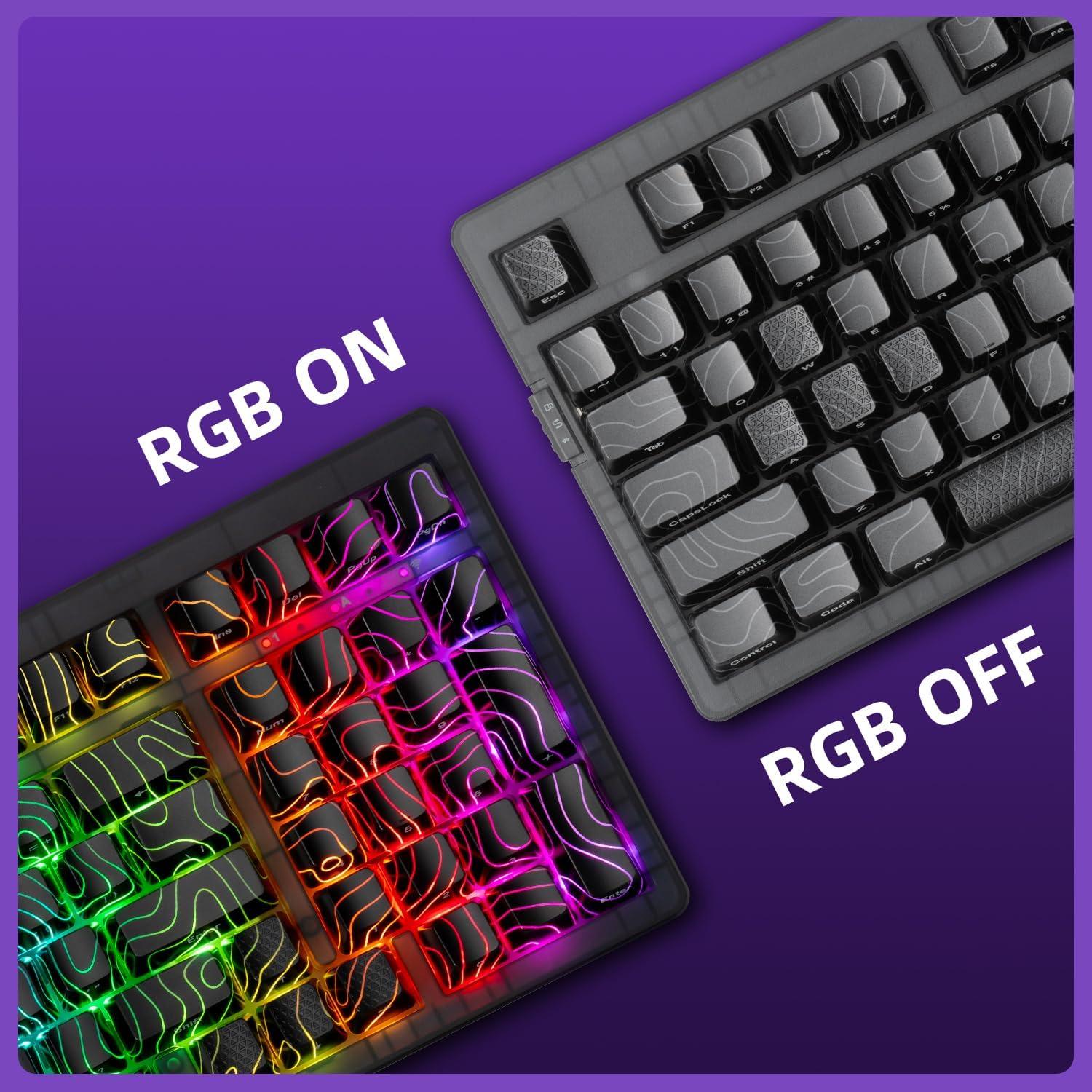 Teclado Mecánico ZORNHER ZH980 Inalámbrico 95% RGB