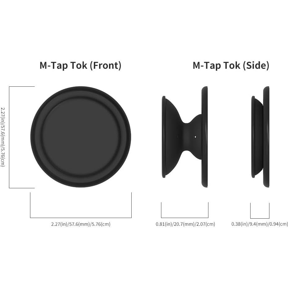 Agarre Magnético Sinjimoru M-Tap Tok para iPhone 16/15/14/13/12
