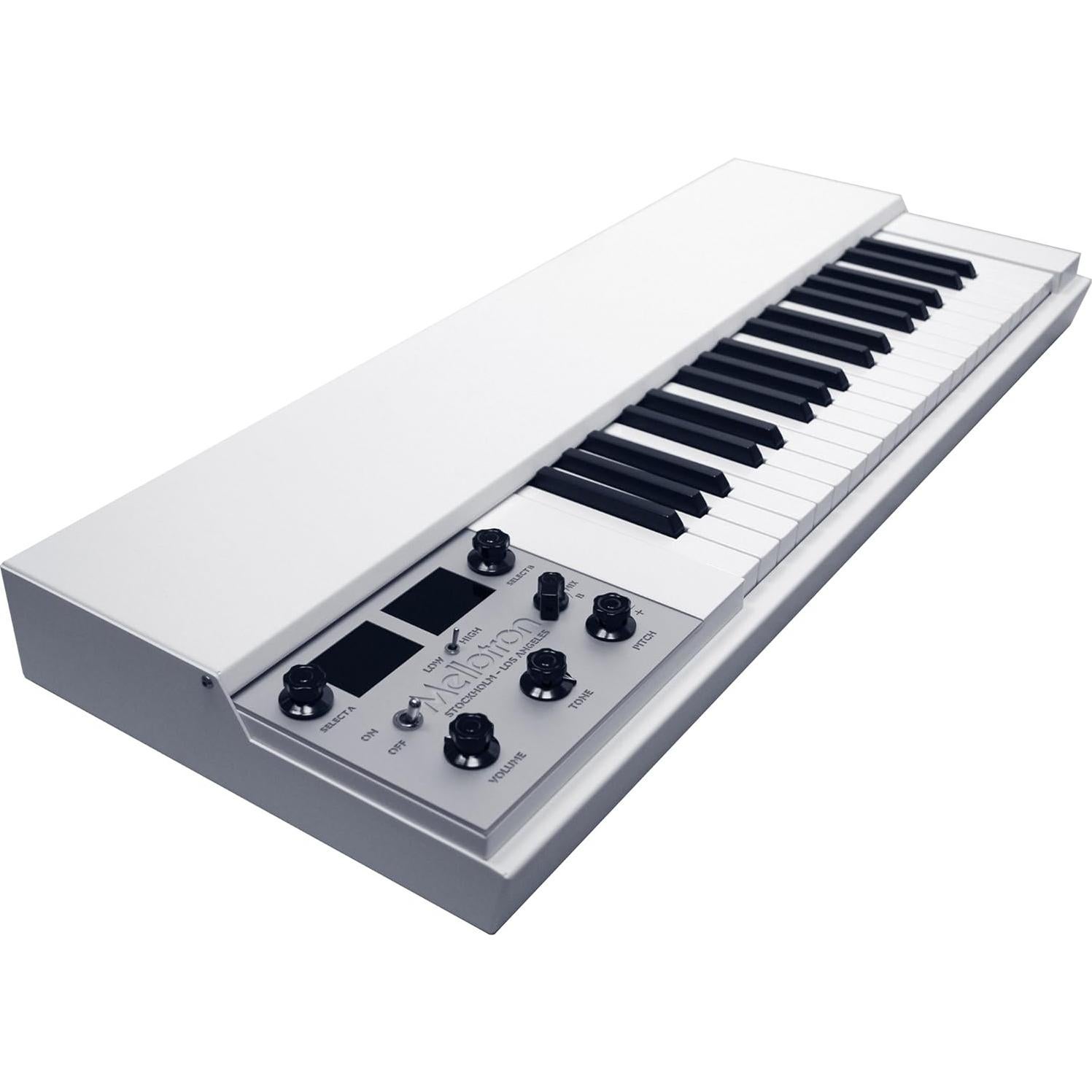 Teclado Mini Mellotron M4000D Blanco - 100 Sonidos, 9.5 kg