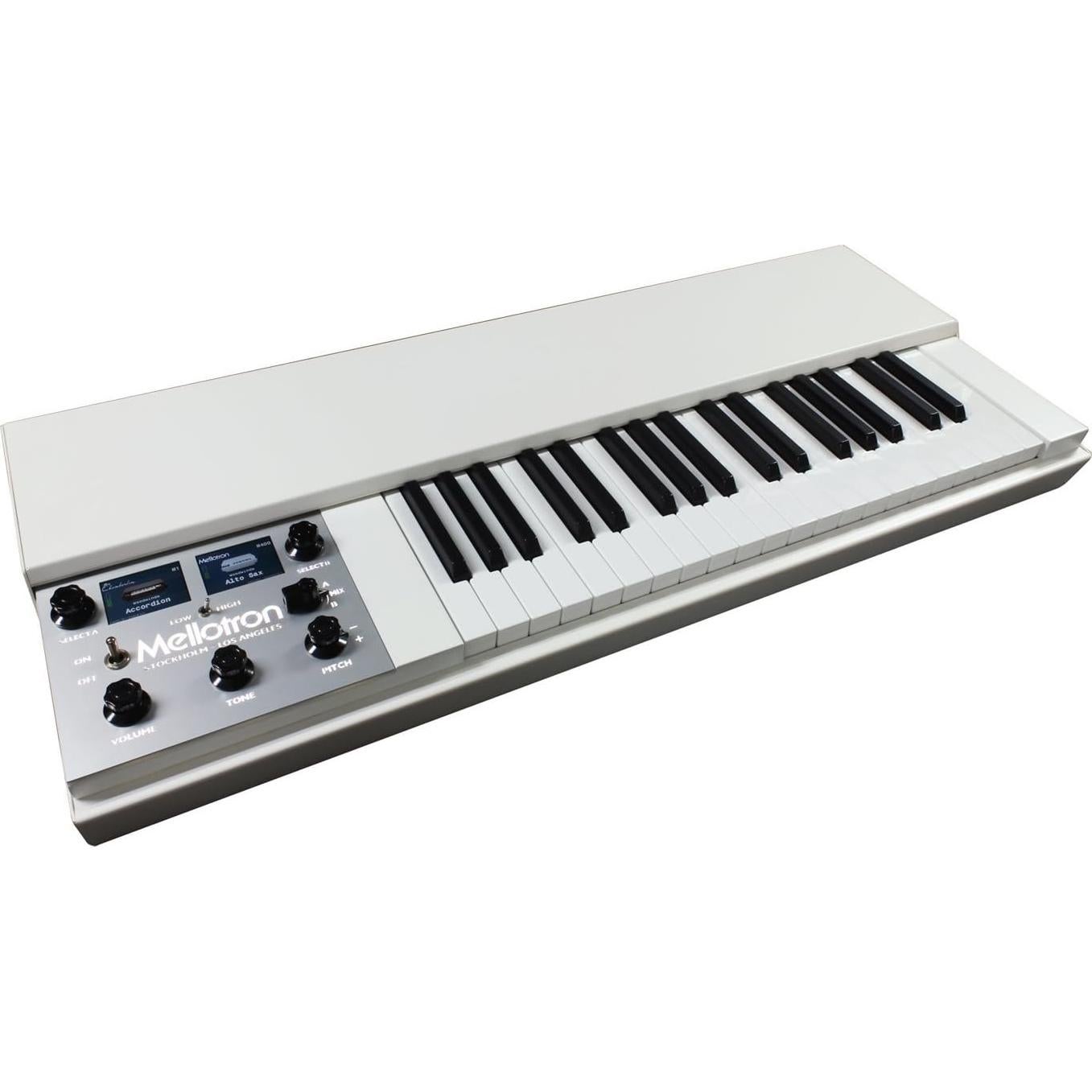 Teclado Mini Mellotron M4000D Blanco - 100 Sonidos, 9.5 kg
