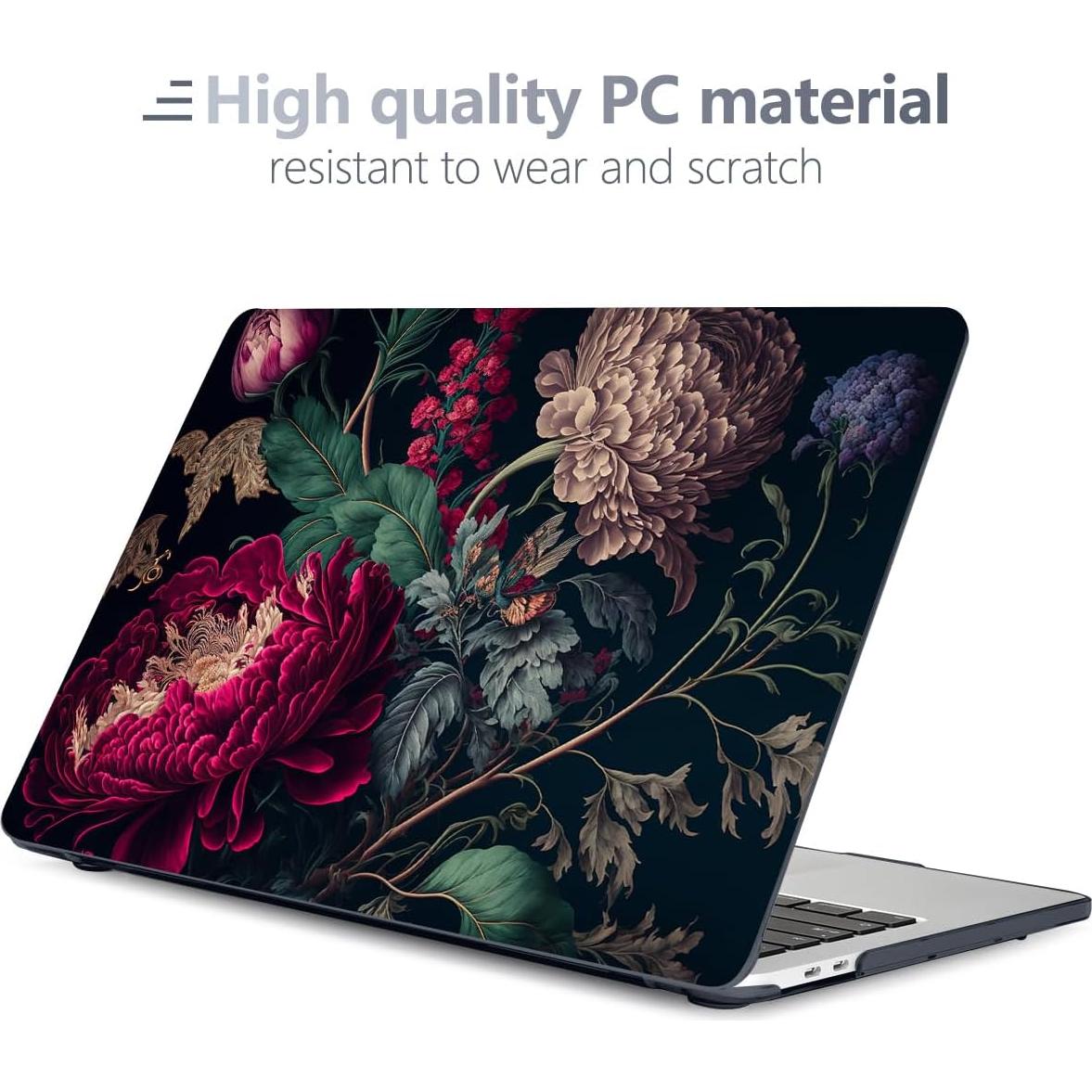 Funda Batianda para MacBook Pro 13" 2022 M2 Flor Vintage