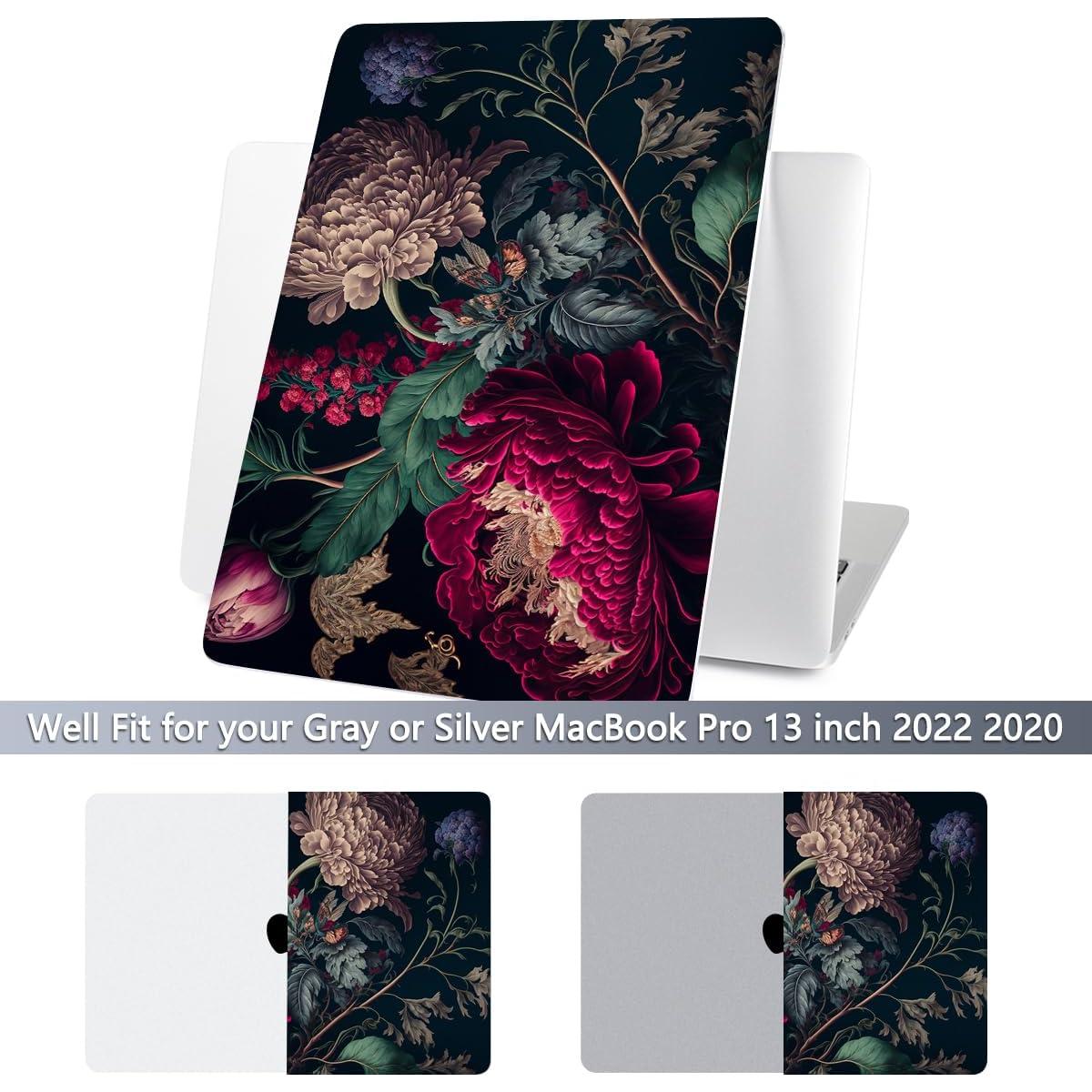 Funda Batianda para MacBook Pro 13" 2022 M2 Flor Vintage