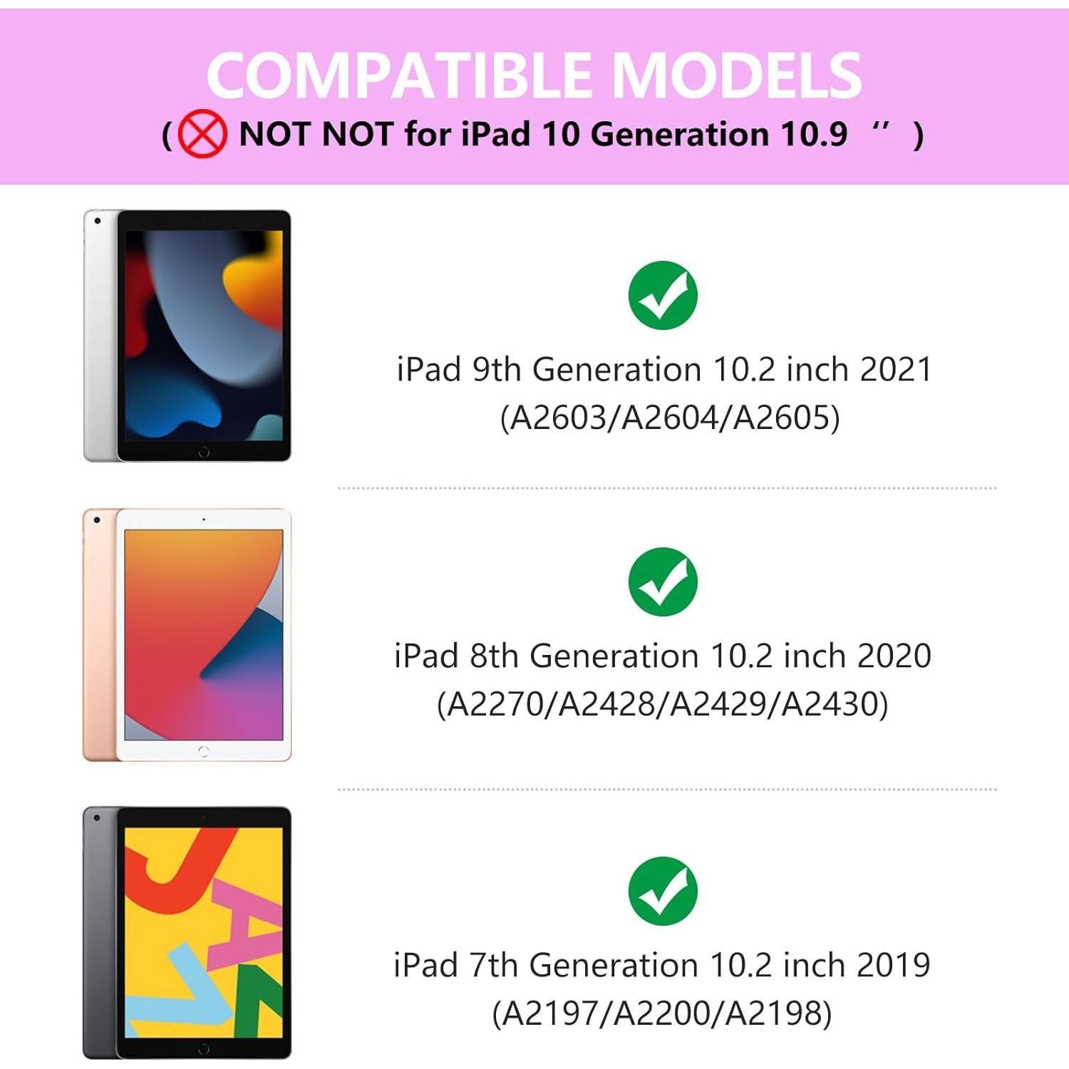 Funda Teclado Bluetooth aMZCaSE para iPad 10.2" 9ª Gen Púrpura