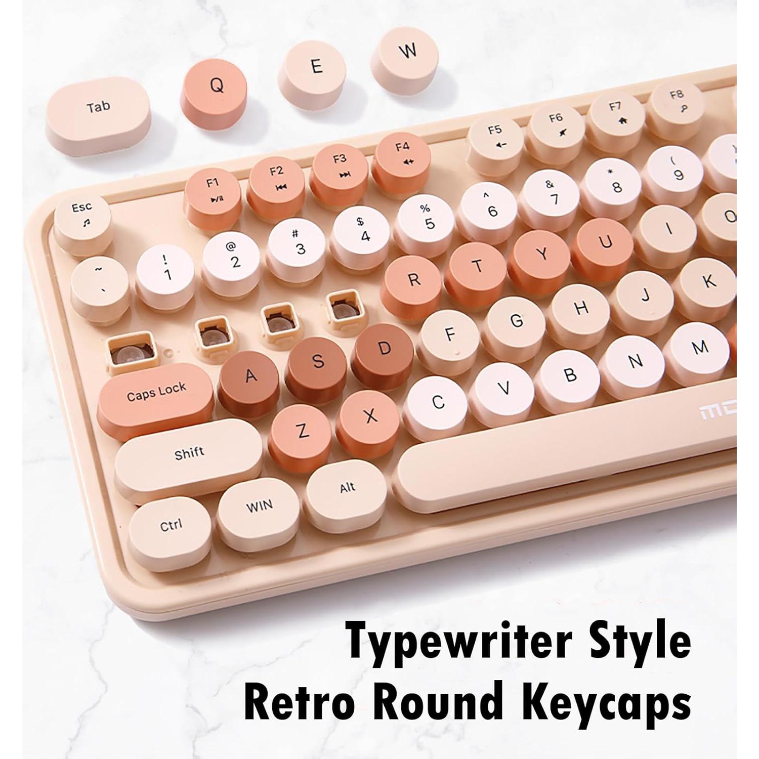 Combo Teclado y Ratón Inalámbrico Lomiluskr 2.4G Colorido