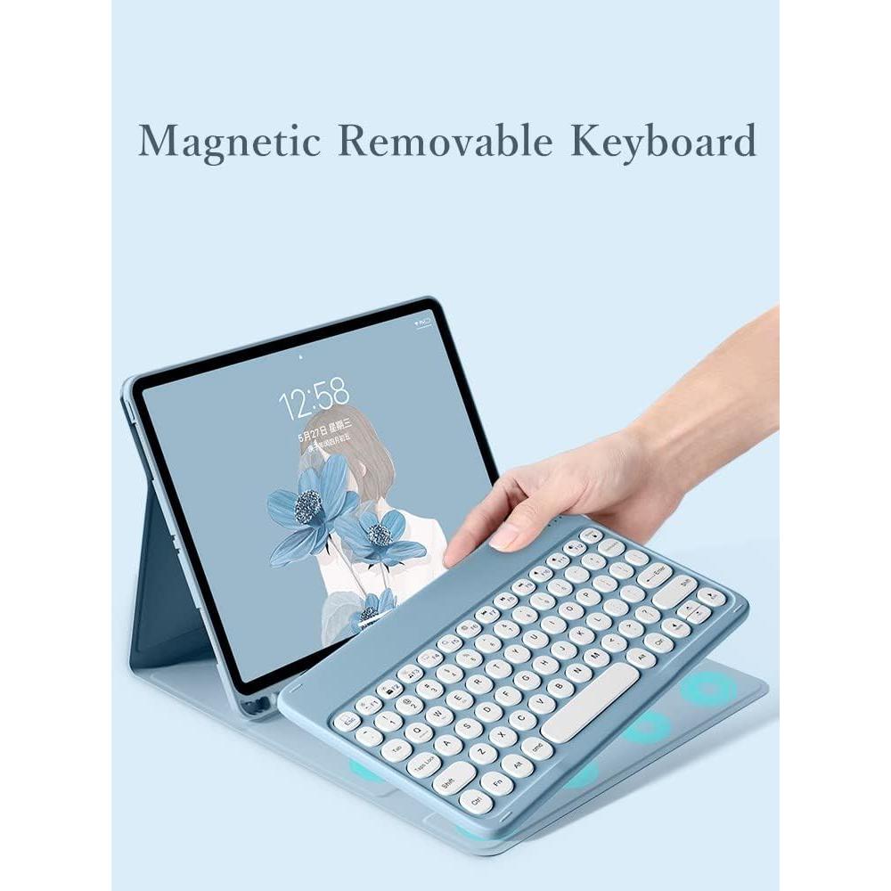 Funda de Teclado YEEHi para iPad A16 2025 y 10ª Gen 10.9"