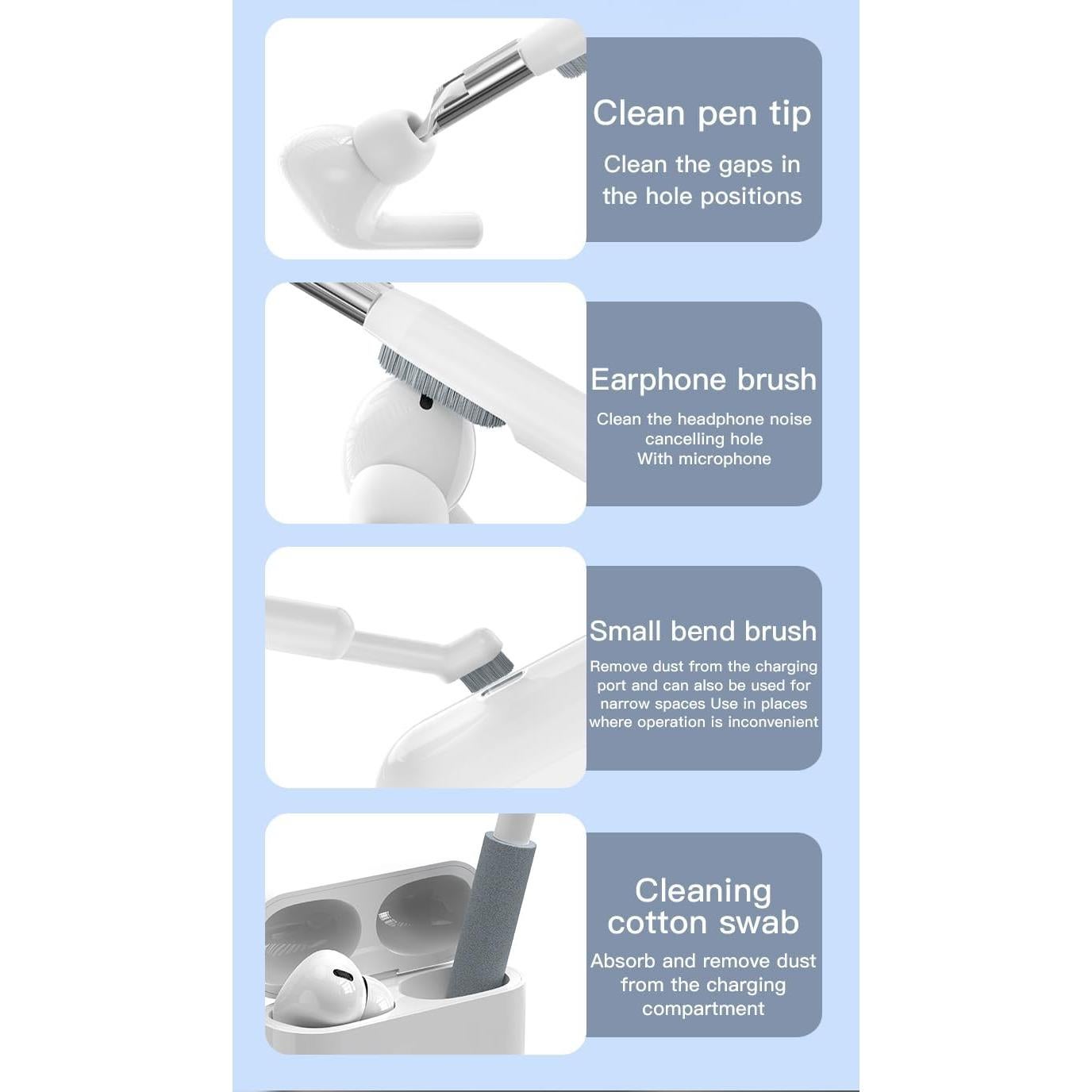 Almohadilla para Muñeca GK GAMAKAY QS-22 con Kit de Limpieza