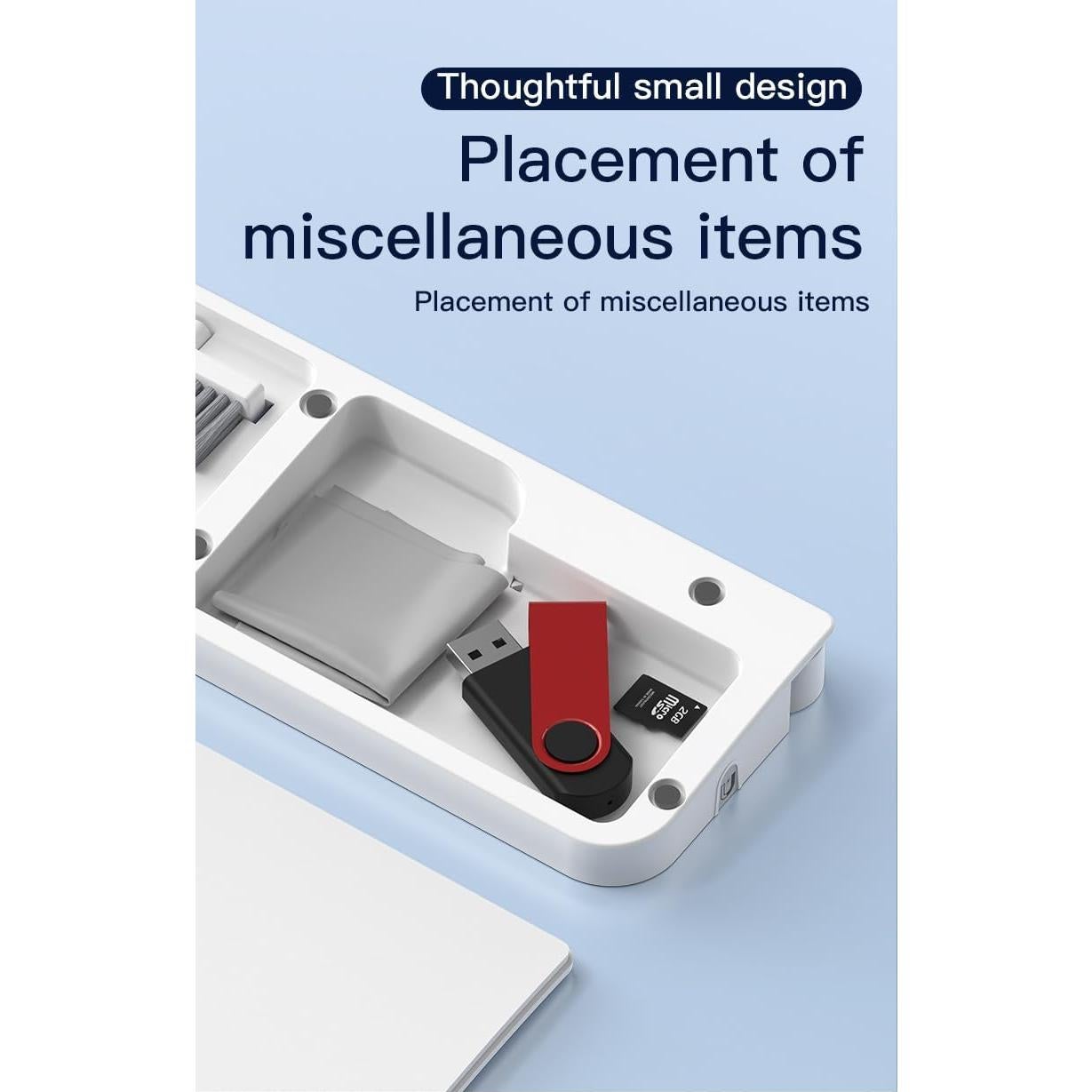 Almohadilla para Muñeca GK GAMAKAY QS-22 con Kit de Limpieza