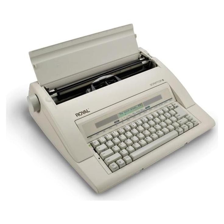 Máquina de Escribir Royal Scriptor II Blanca 5.13 kg