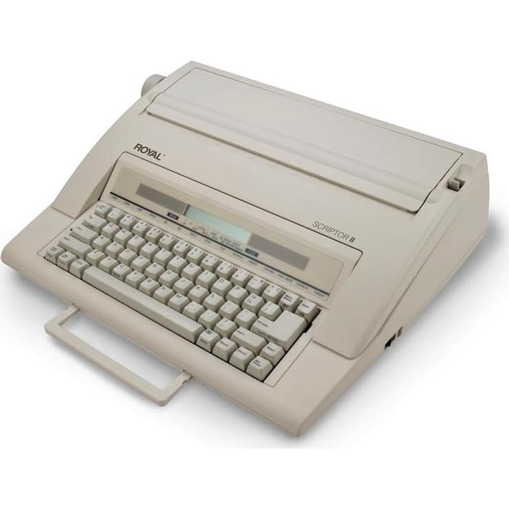 Máquina de Escribir Royal Scriptor II Blanca 5.13 kg