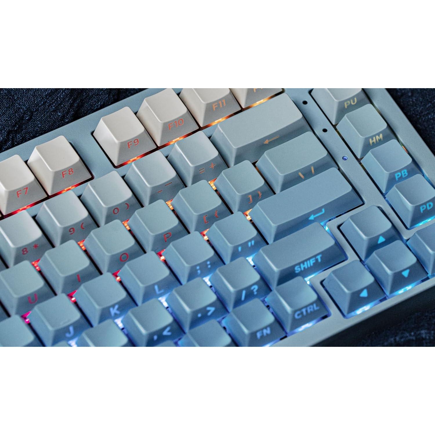 Conjunto de Teclas PBT 133 Teclas EPOMAKER Azul Cielo